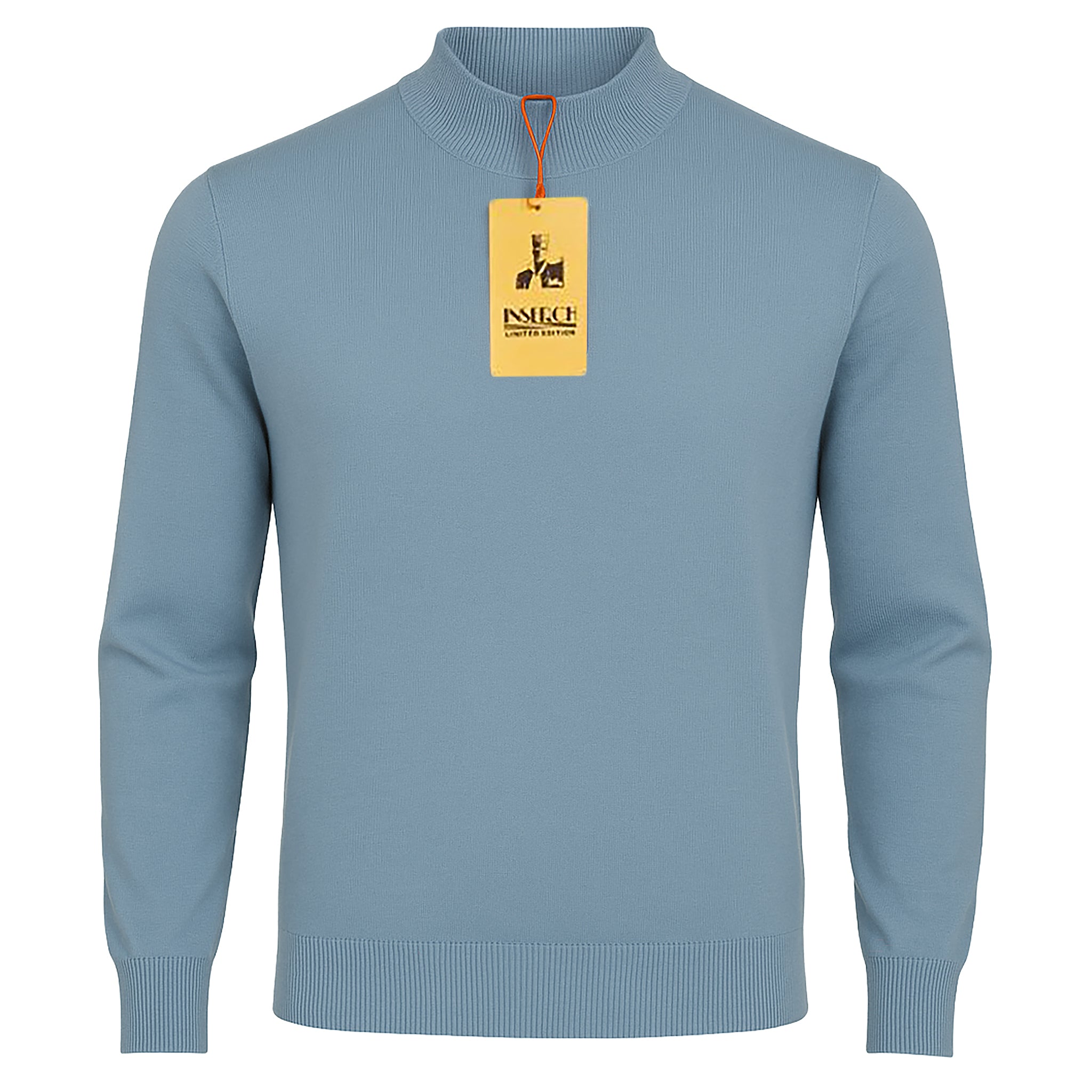 INSERCH COTTON BLEND MOCK NECK SWEATER/4308