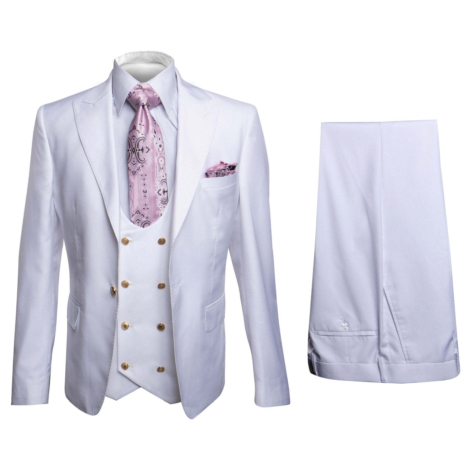MAX VESTED SUIT by Rossi Man