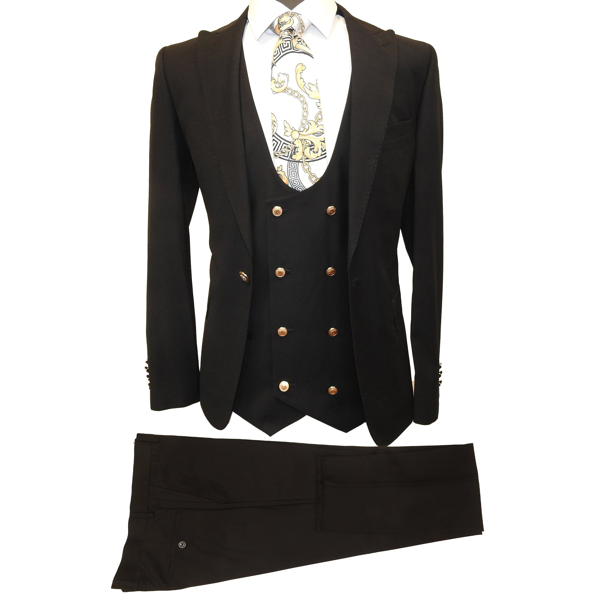 MAX VESTED SUIT by Rossi Man