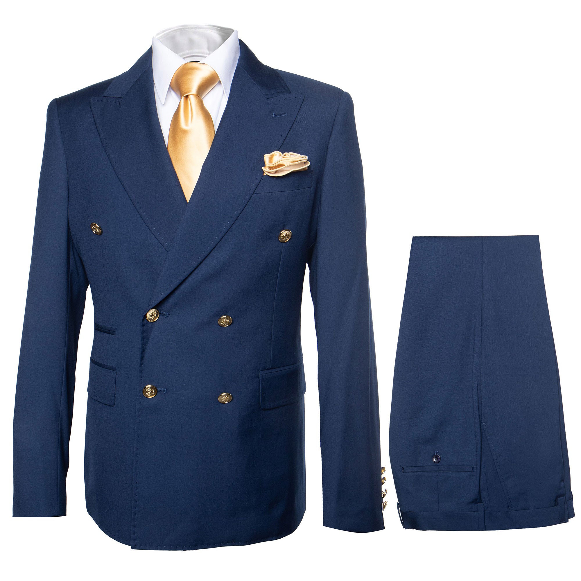 MILANO DOUBLE BREASTED/ROSSI MAN/SOLID