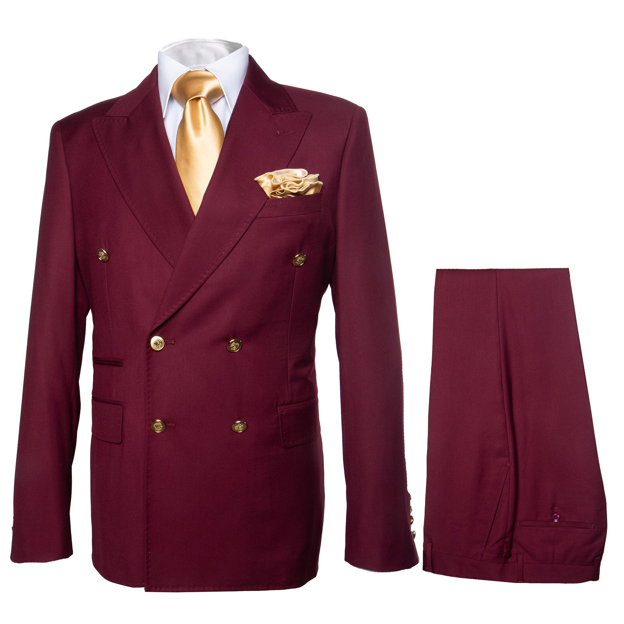 MILANO DOUBLE BREASTED/ROSSI MAN/SOLID