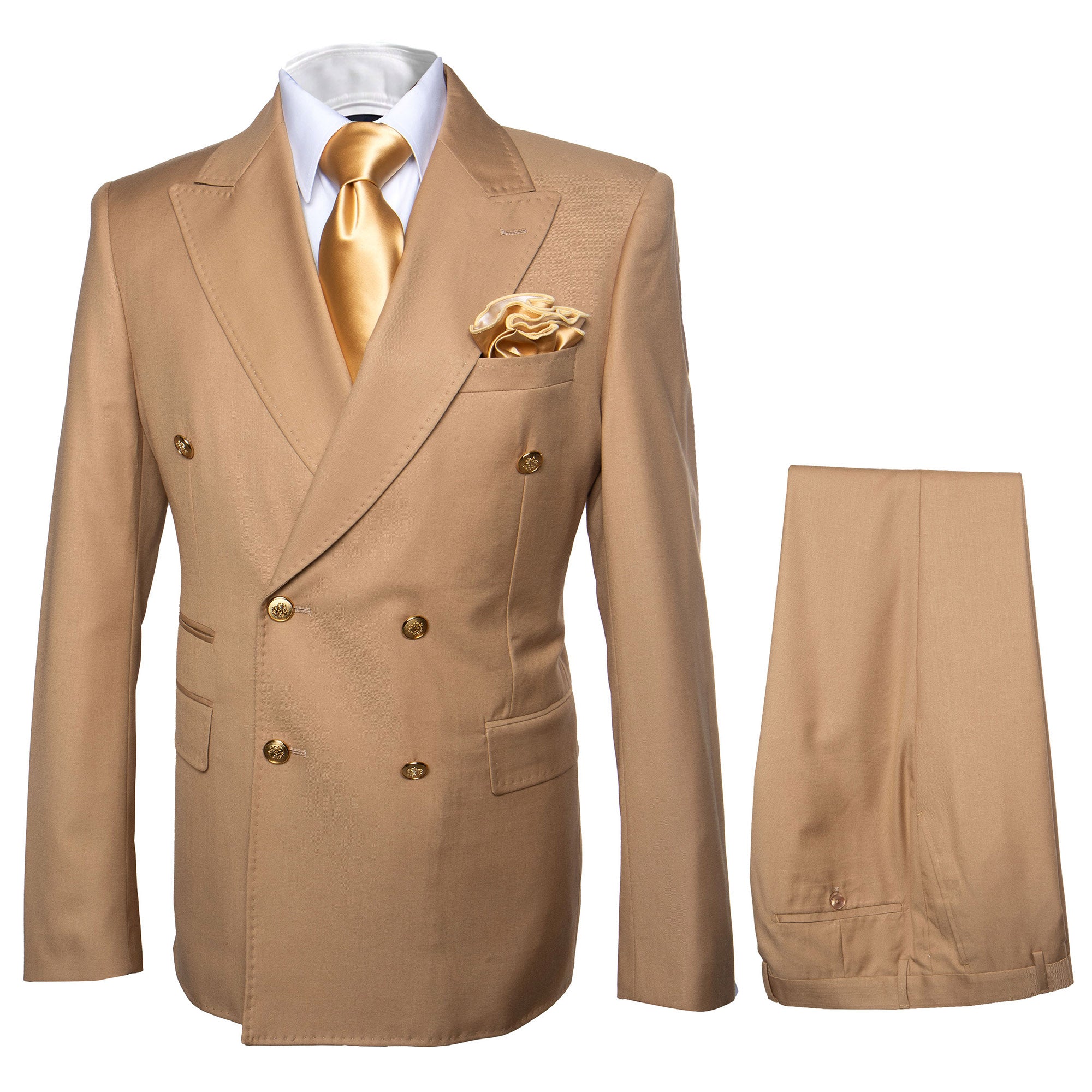 MILANO DOUBLE BREASTED/ROSSI MAN/SOLID