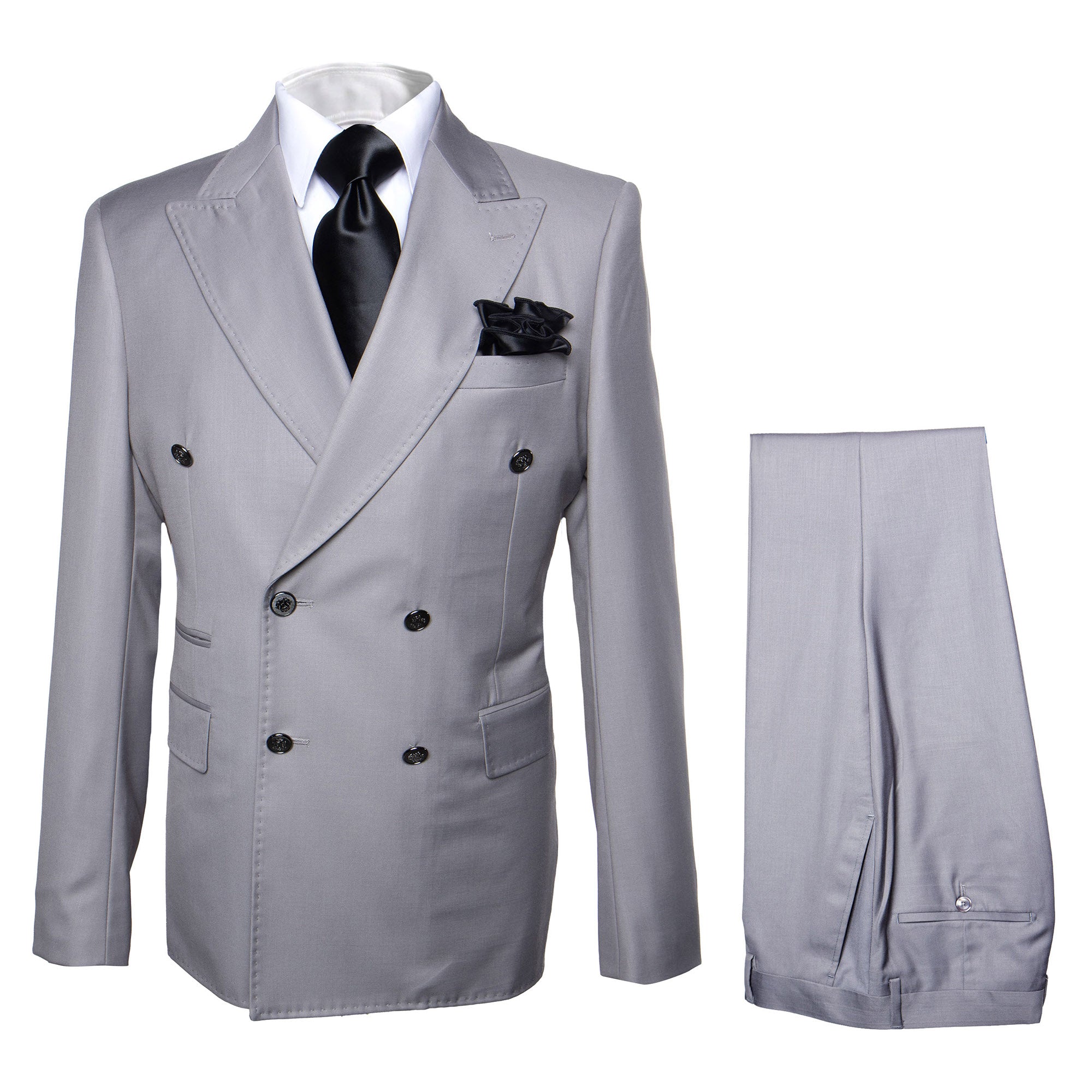 MILANO DOUBLE BREASTED/ROSSI MAN/SOLID