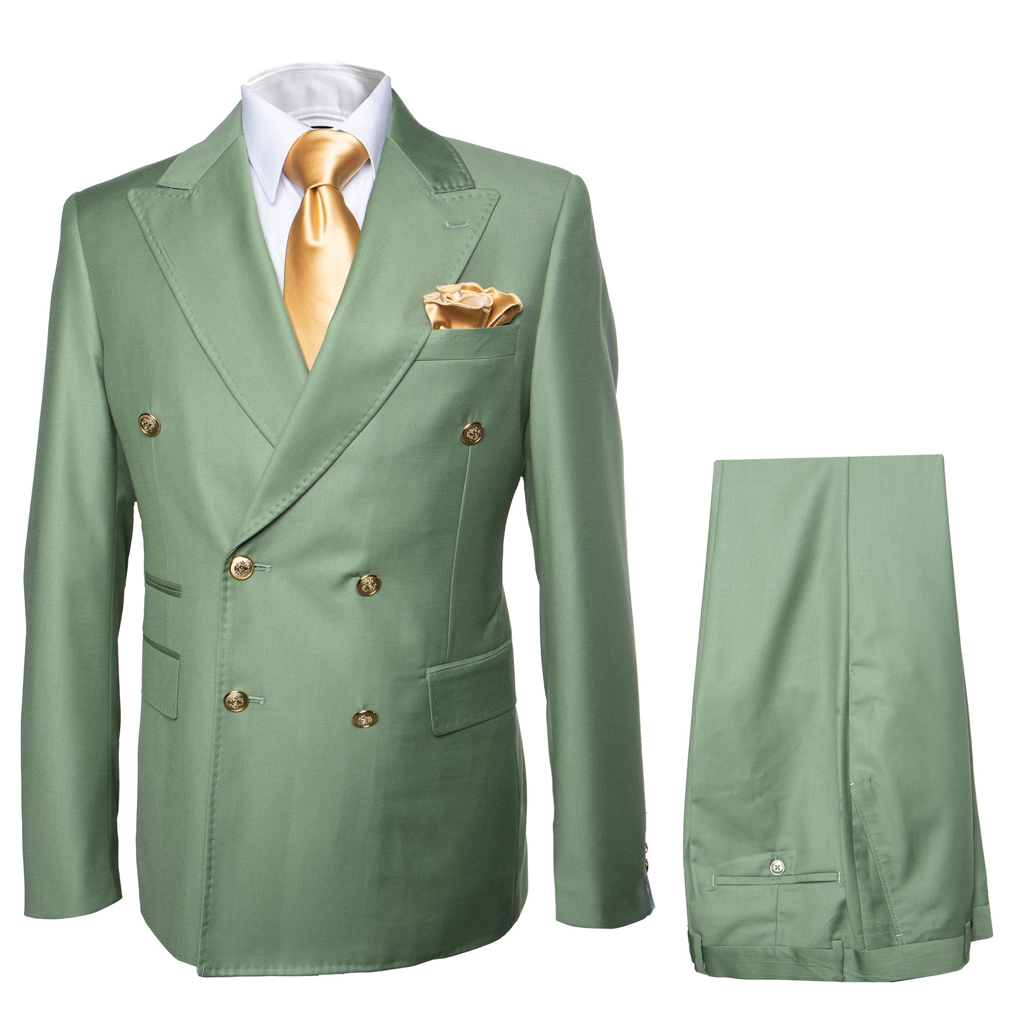 MILANO DOUBLE BREASTED/ROSSI MAN/SOLID