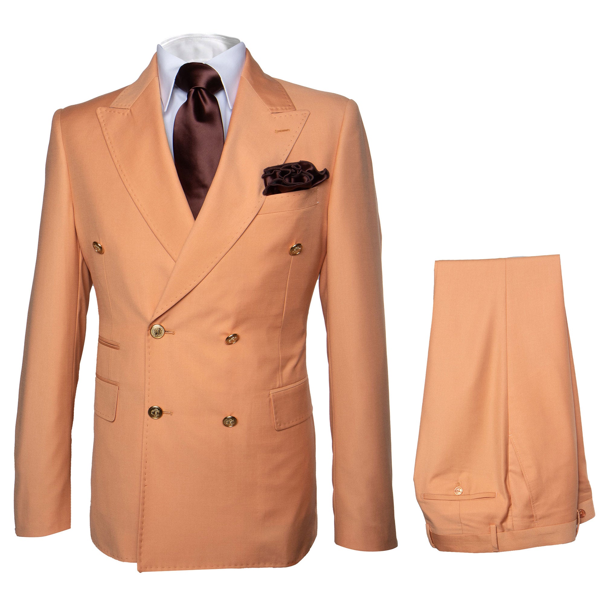 MILANO DOUBLE BREASTED/ROSSI MAN/SOLID