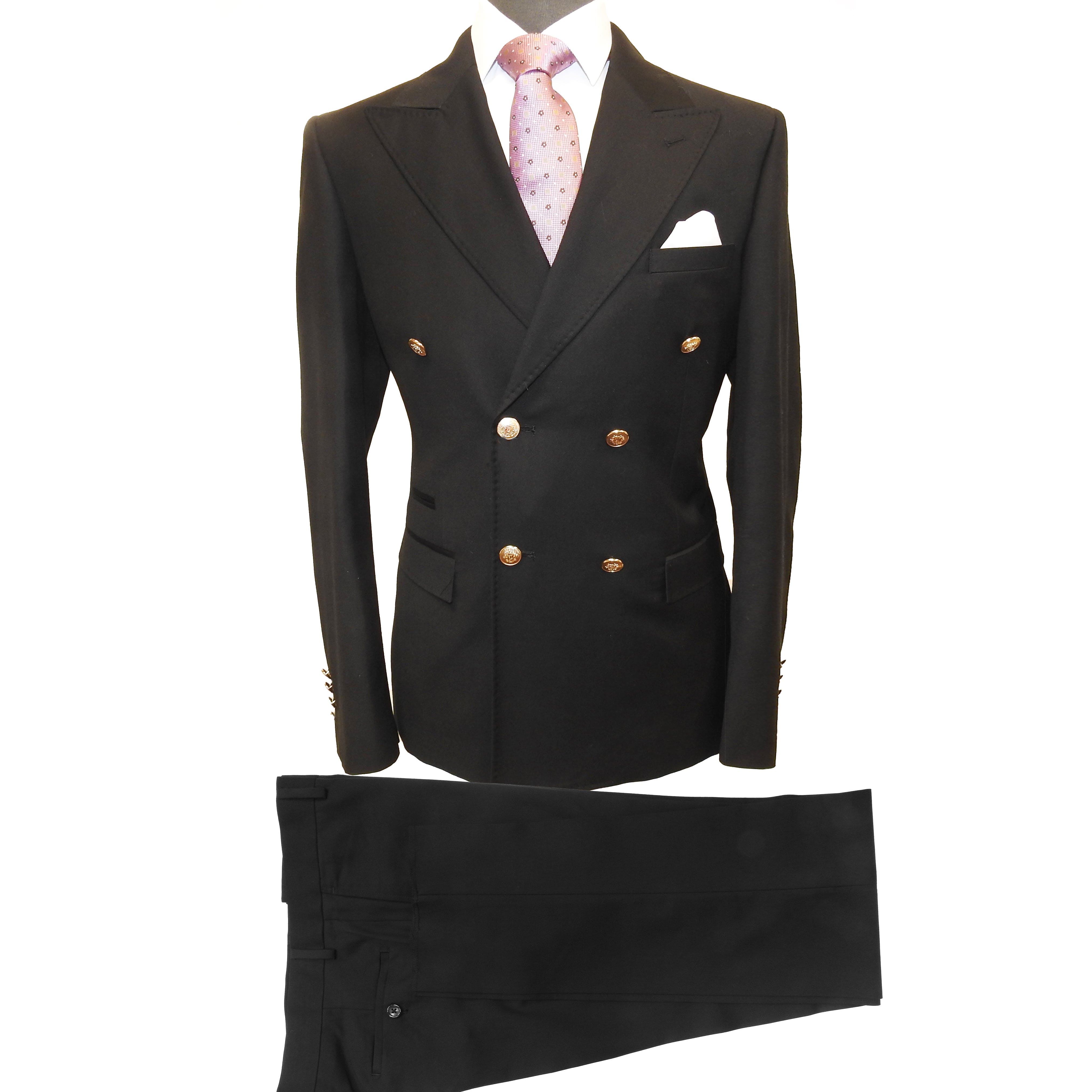 MILANO DOUBLE BREASTED/ROSSI MAN/SOLID