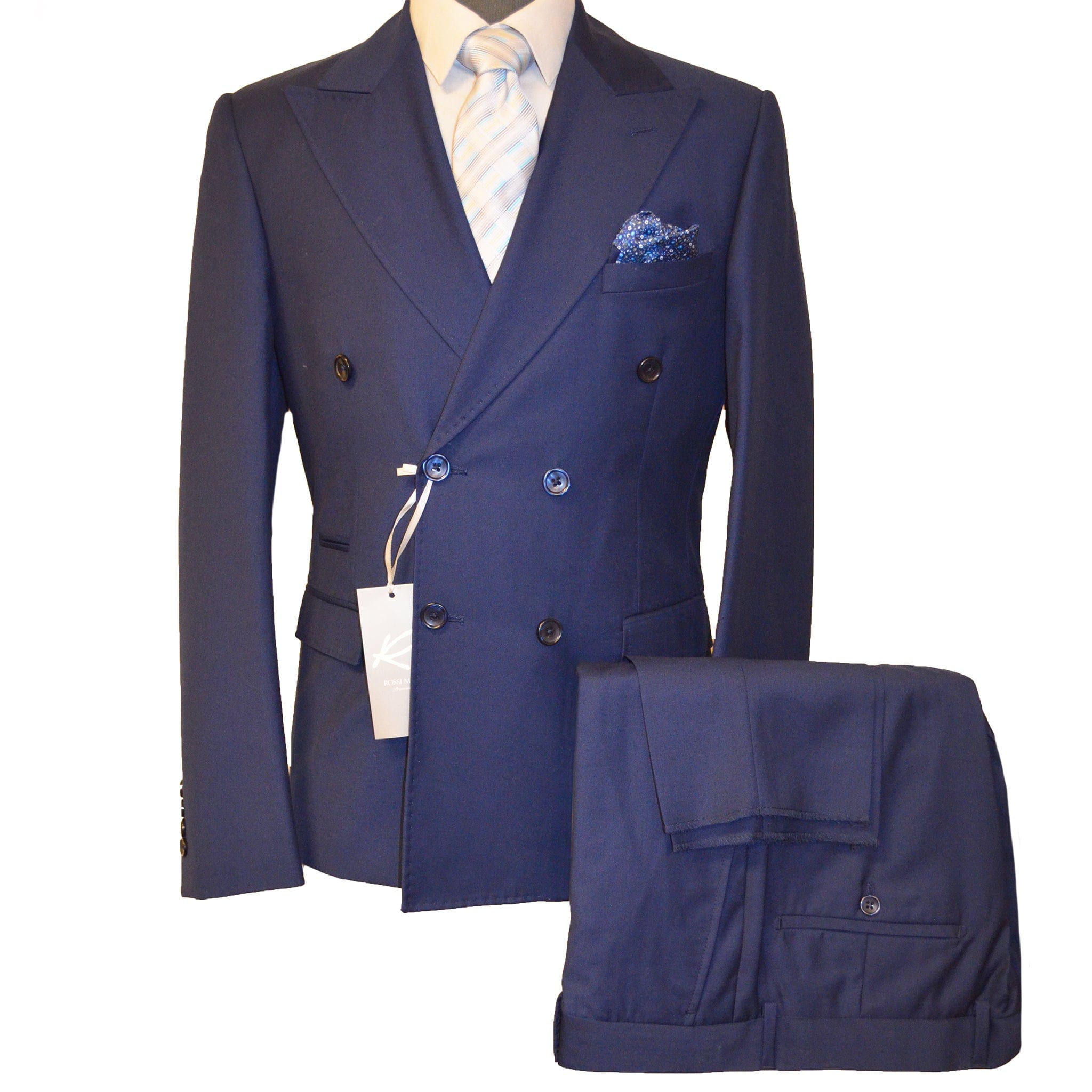 MILANO DOUBLE BREASTED/ROSSI MAN/SOLID