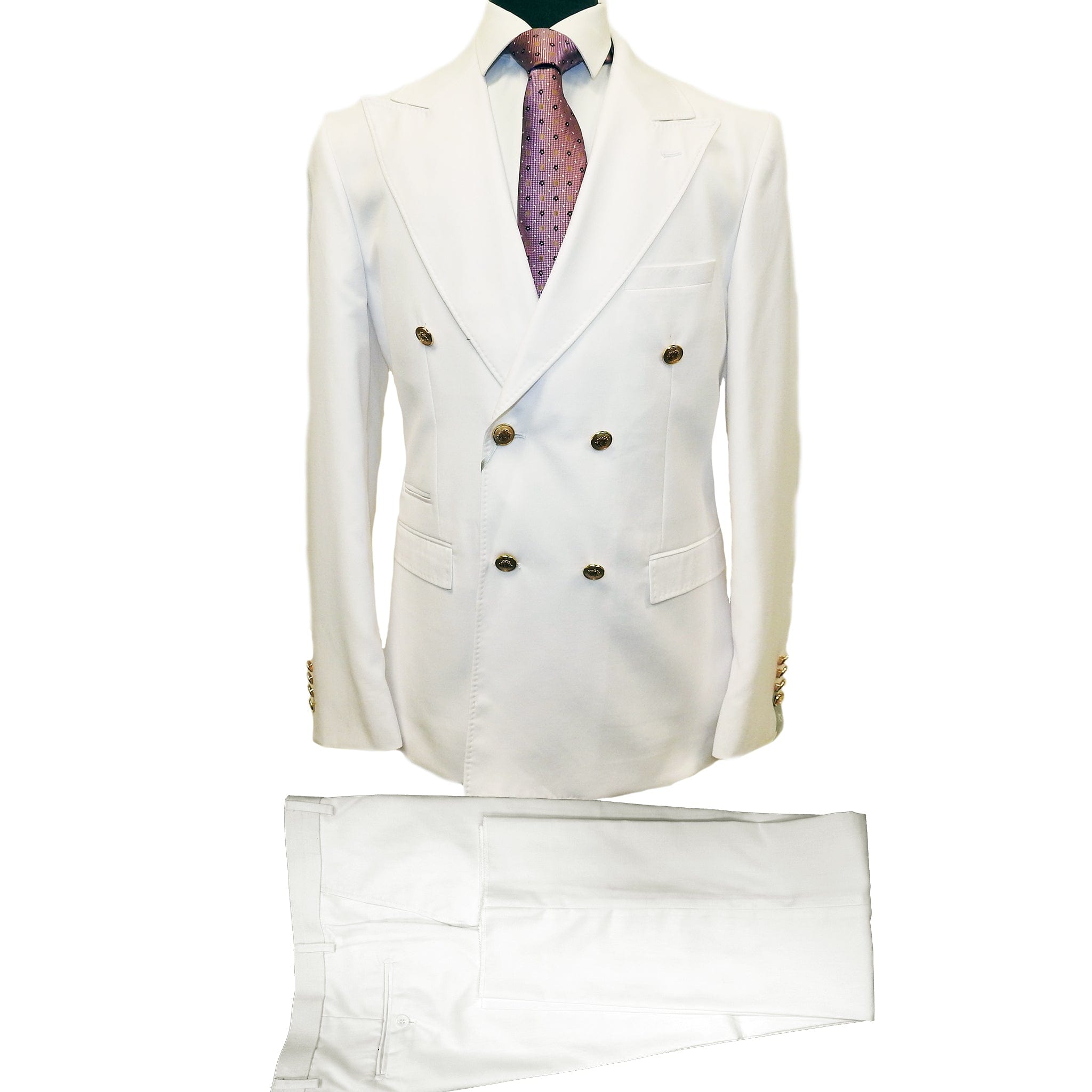 MILANO DOUBLE BREASTED/ROSSI MAN/SOLID