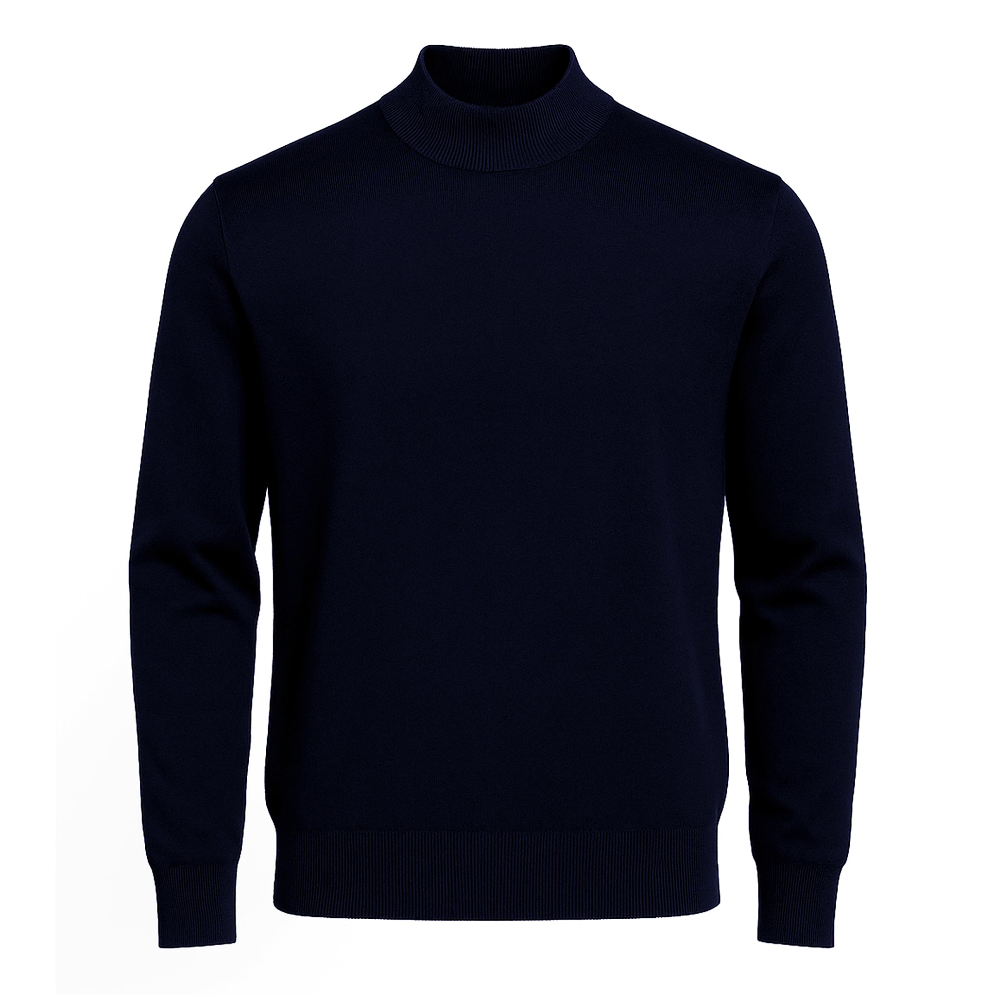 INSERCH COTTON BLEND MOCK NECK SWEATER/4308