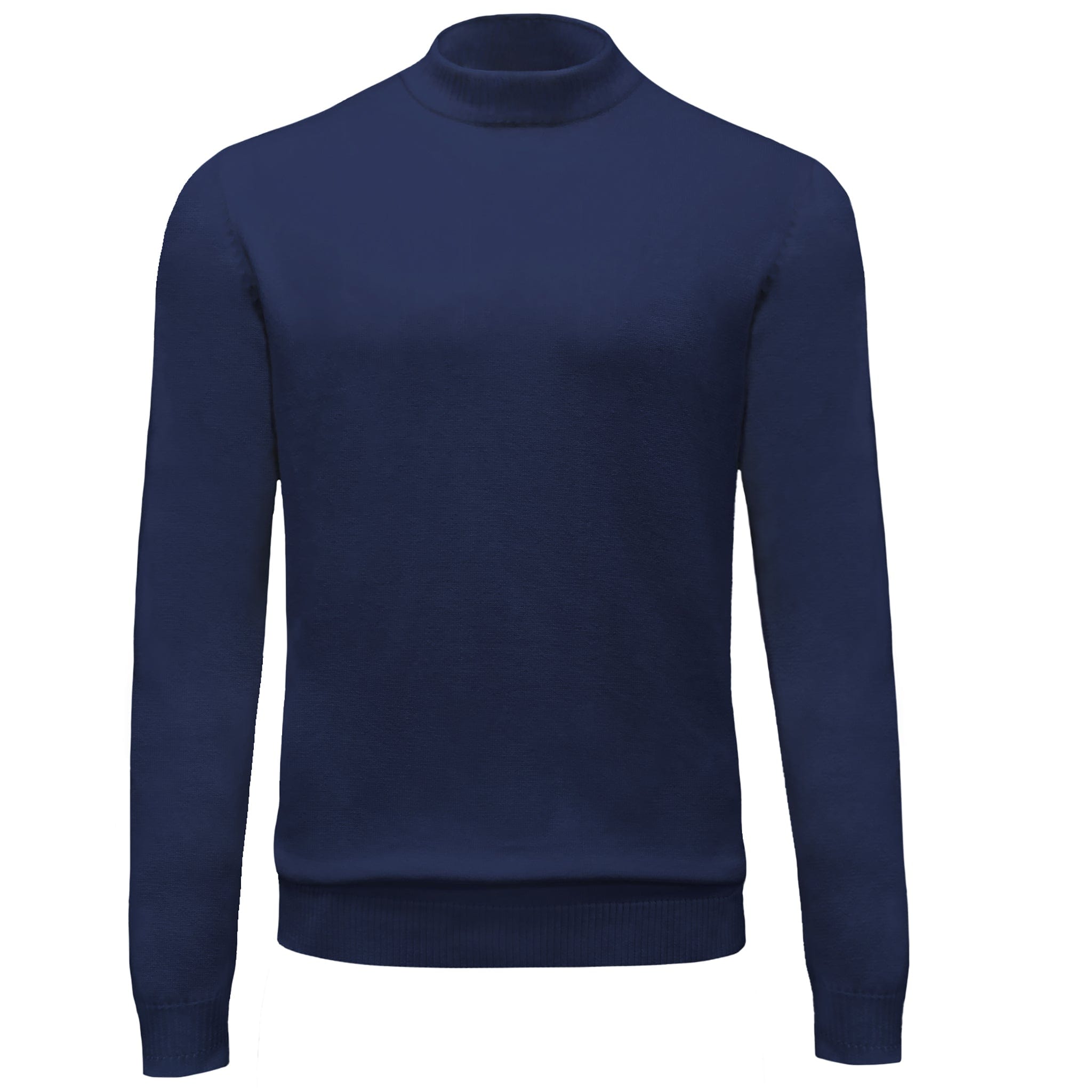 BAGAZIO T PL NAVY / M BAGAZIO MOCK ENECK KNITS SOLD-BM2284