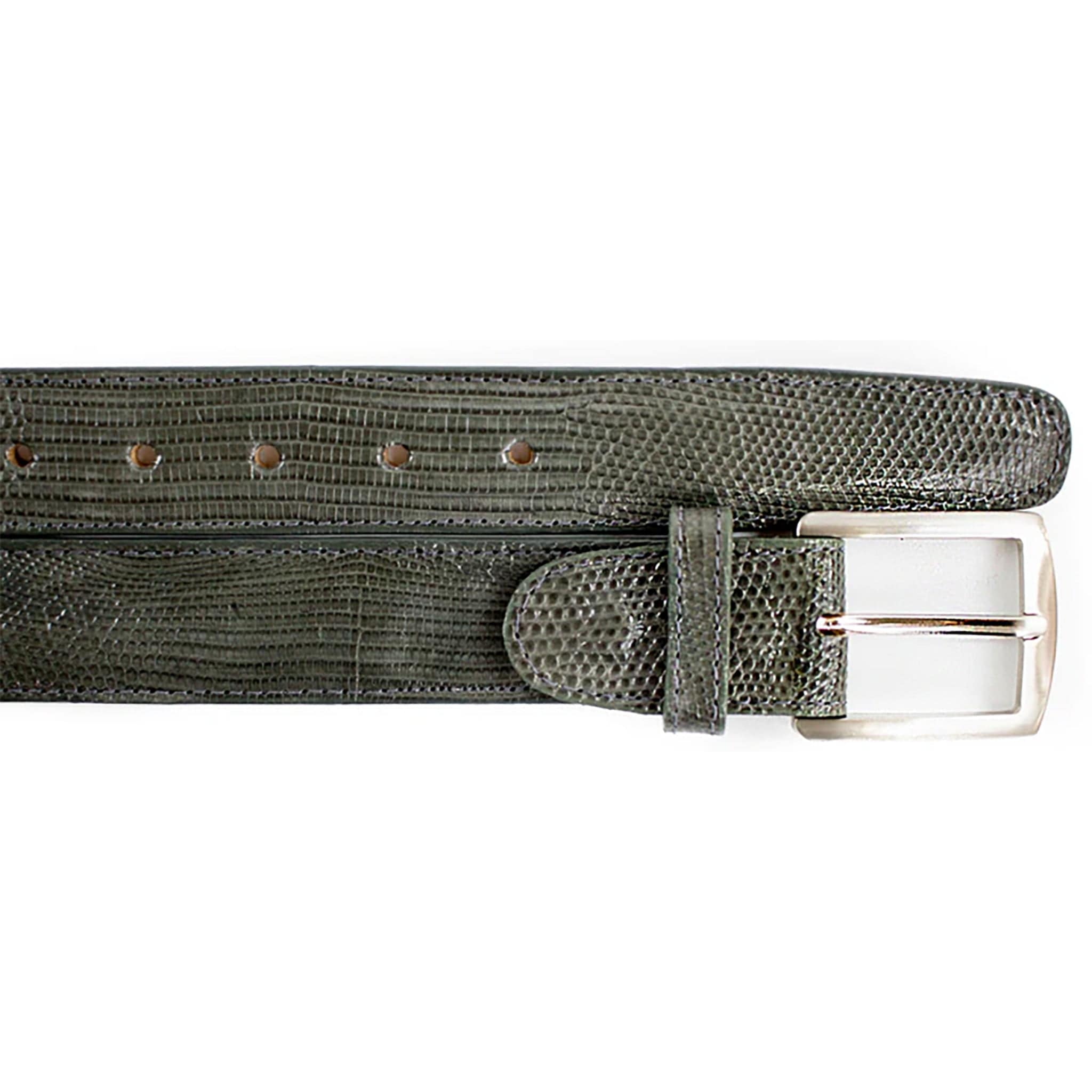 BELVEDERE Belts GRAY / 44 Belvedere-LIZARD Belt
