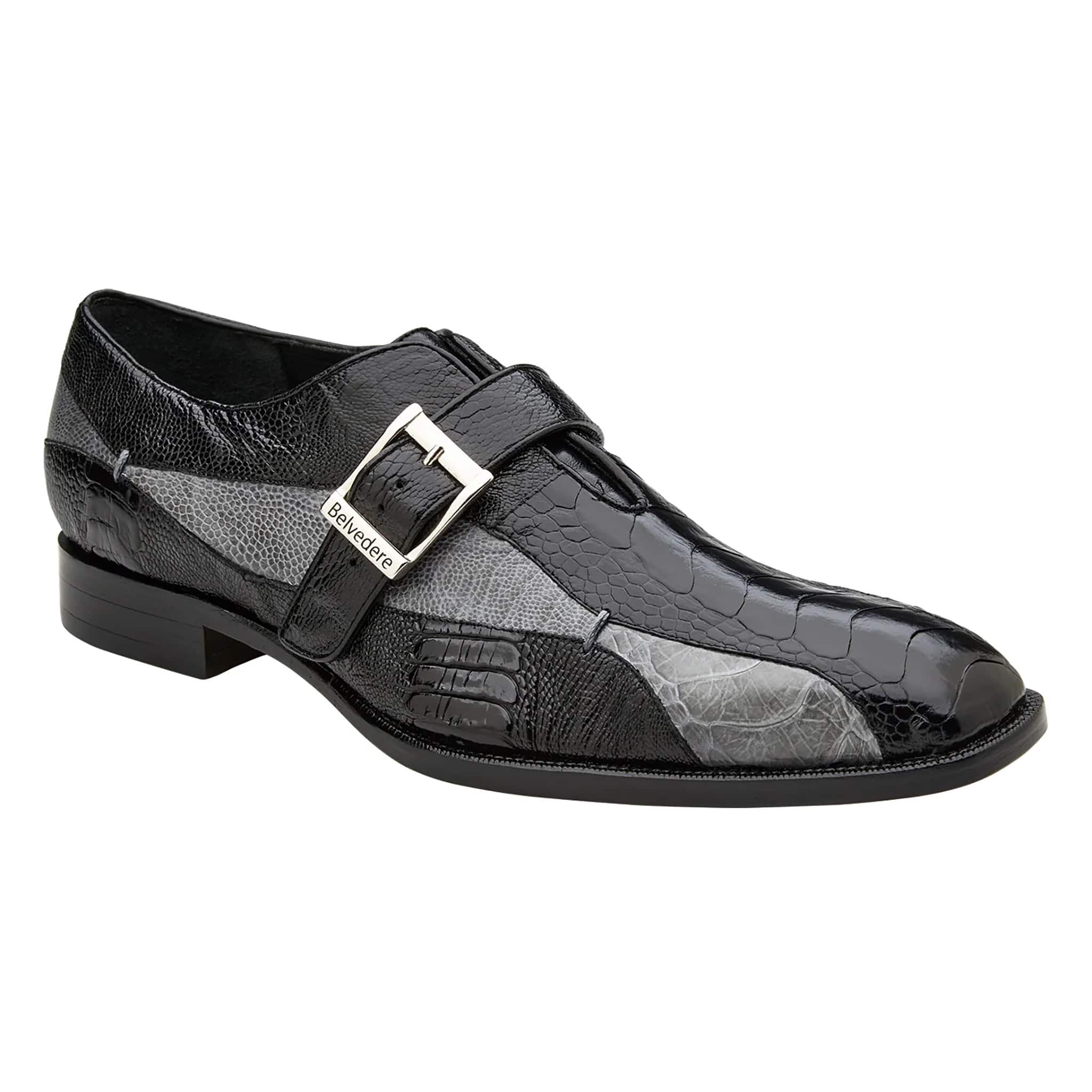 Belvedere shoes Men BLACK/GRAY / 8.5 Belvedere shoes-MARTE