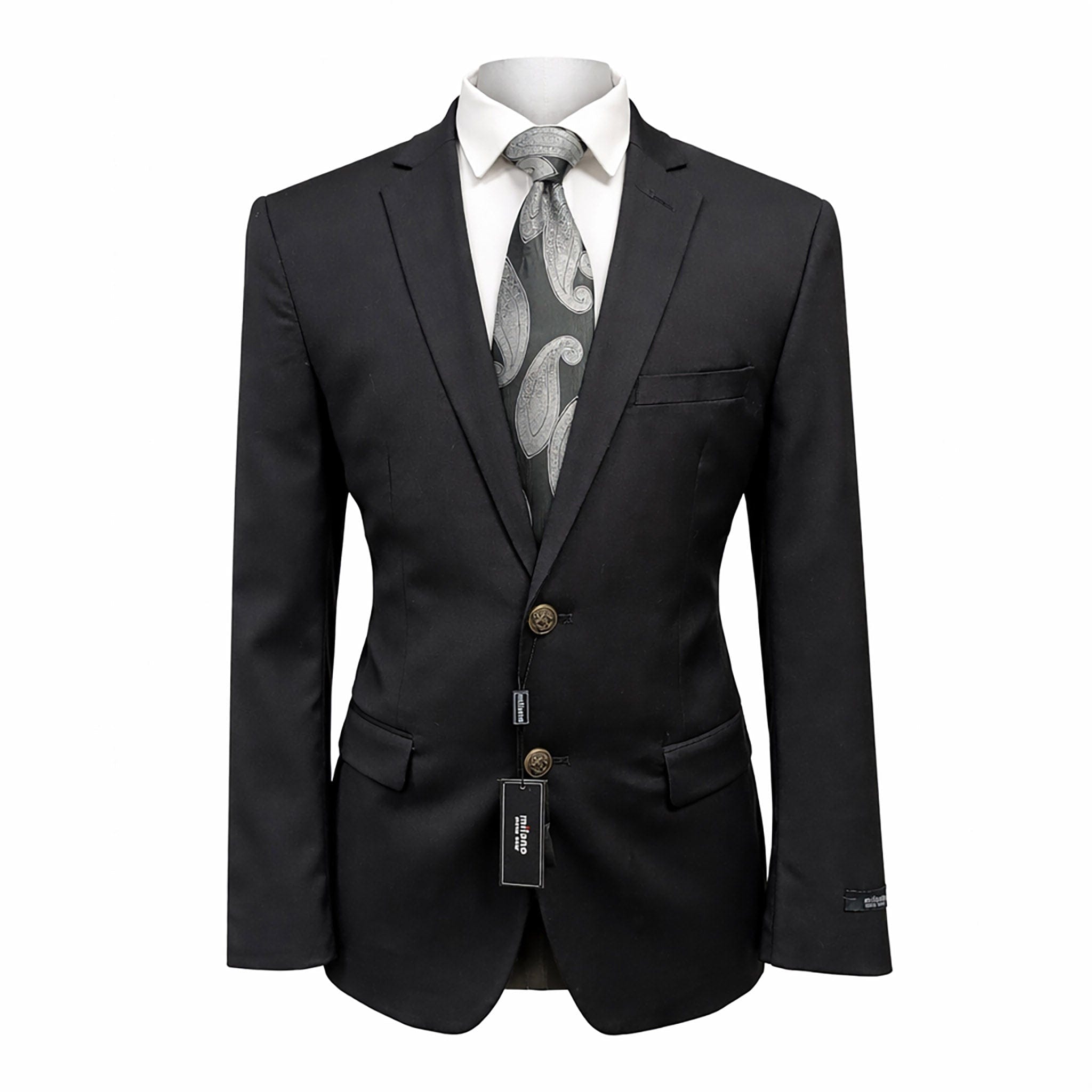 BRAVEMAN SUITING COMPANY J S BLACK / 36 REG MILANO LABEL SPORT COAT/Sp100