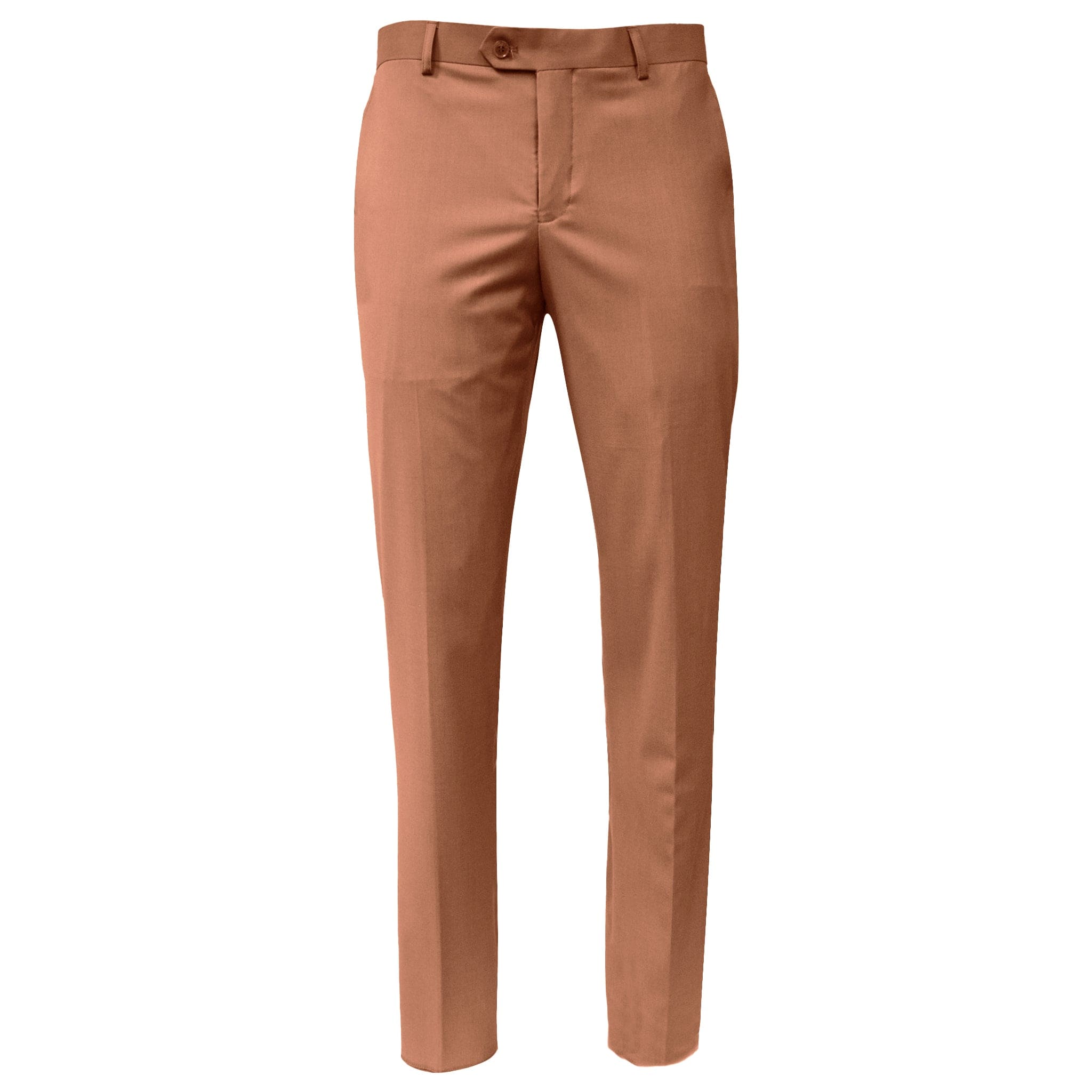 BRAVEMAN SUITING COMPANY P DM COGNAC / 30 MILANO LABEL MODERN FIT PANTS/Sp202