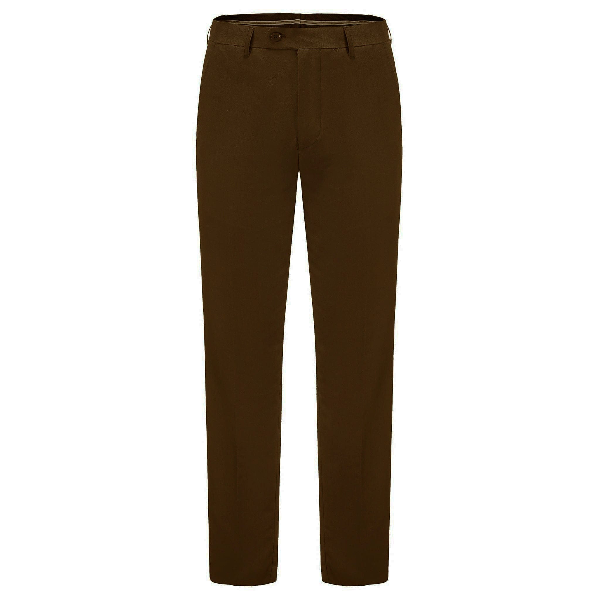 BRAVEMAN SUITING COMPANY P DS BROWN / 30 MILANO LABEL SLIM FIT PANTS/Ss202