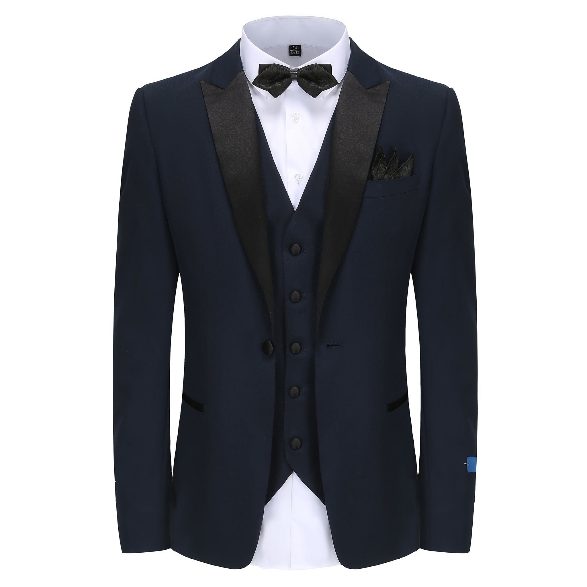 BRAVEMAN SUITING COMPANY U SM 36SHORT GINO VITALE SUIT/TX500TX500-NVY