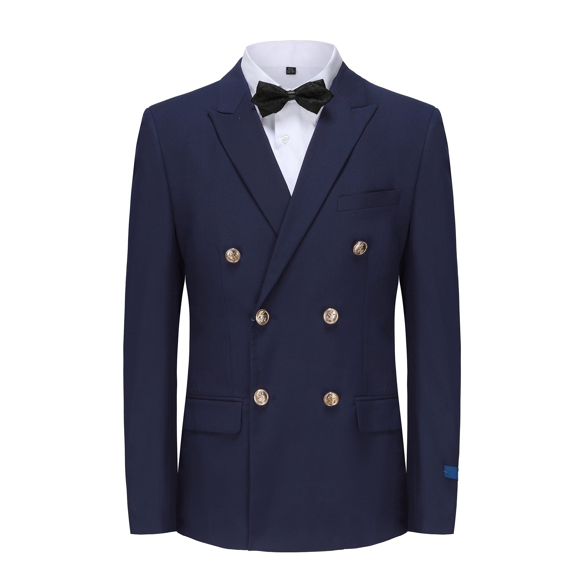 BRAVEMAN SUITING COMPANY U SS GINO VITALE SUIT/DB200/NVY