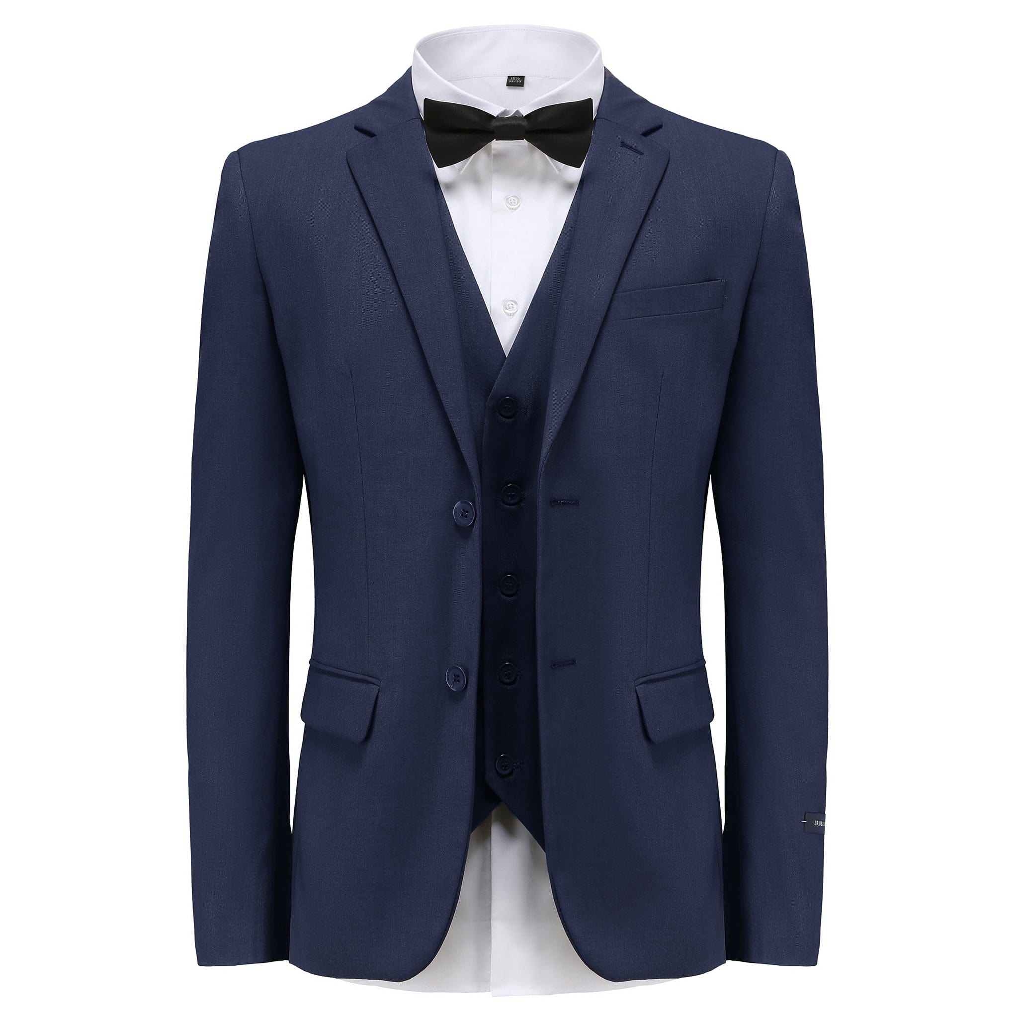 BRAVEMAN SUITING COMPANY U SS NAVY / 34S PREMIUM QUALITY SUIT/M300