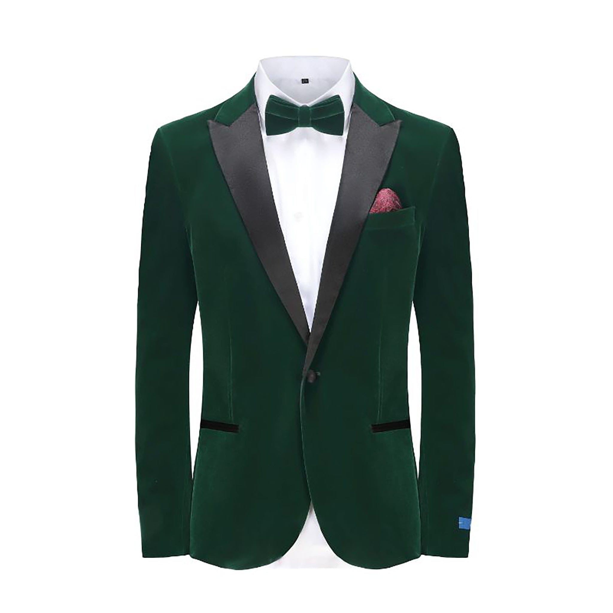 braveman suiting company xtus hunter green / 36r gino vitale-tuxedo db suit-tx800-hunter green