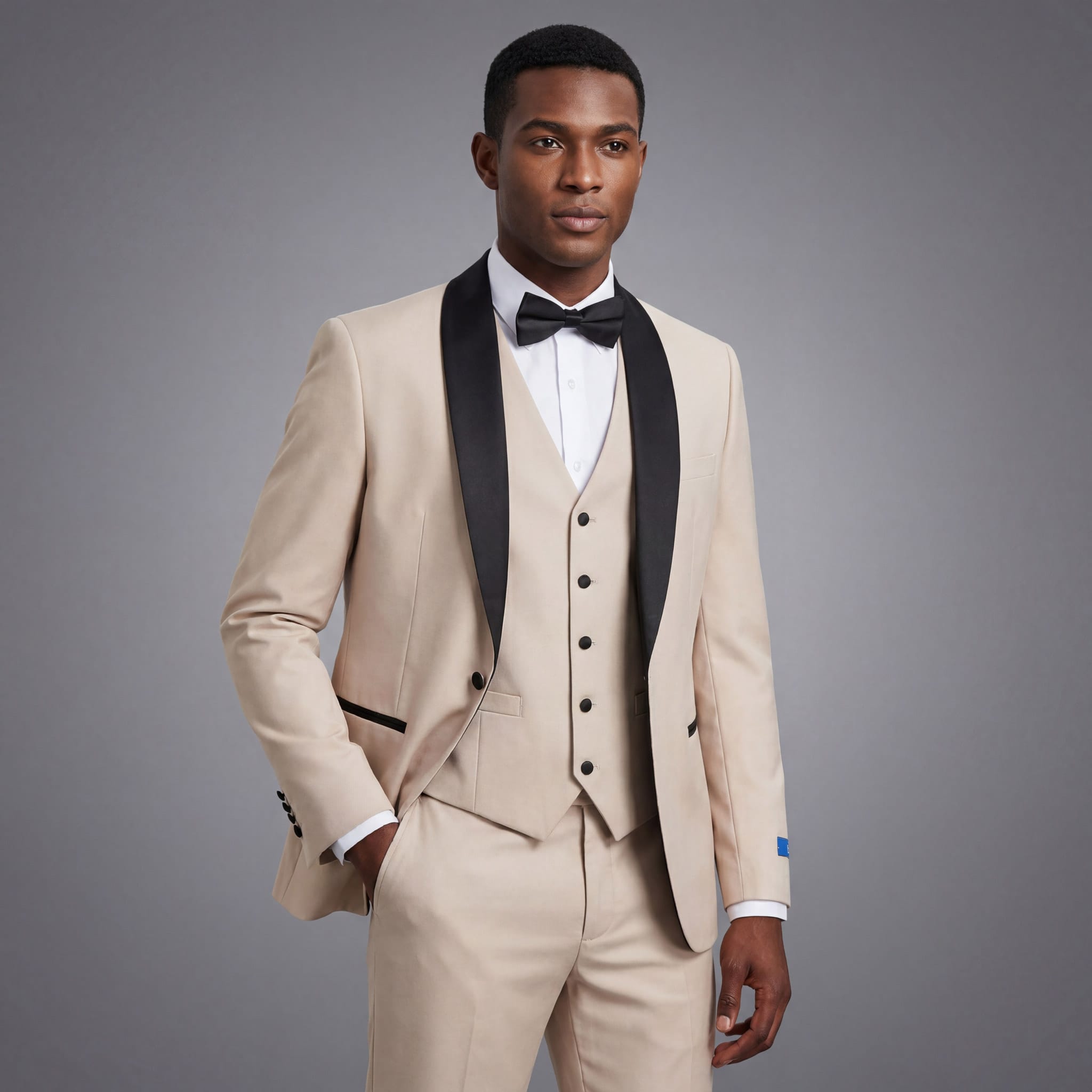 BRAVEMAN SUITING COMPANY XTUS SLIM FIT TUXEDO -TX300