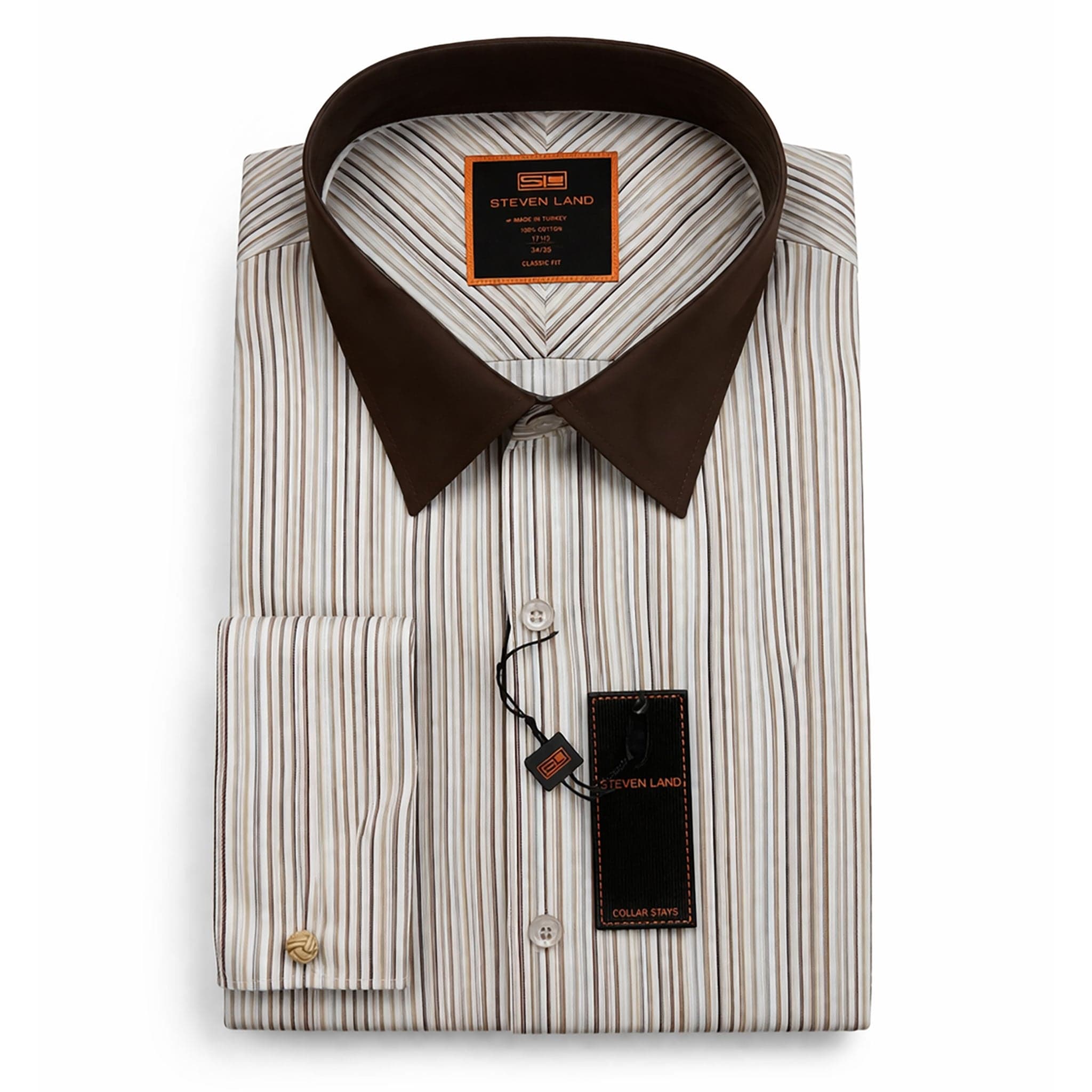 steven land dress shirt for men