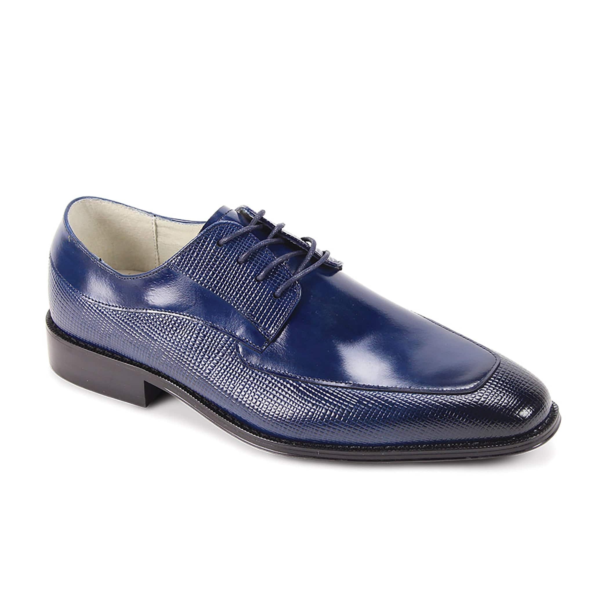 GIOVANNI LEATHER SHOES FT COBALT / 8.5 Giovanni Asher Dress Shoes