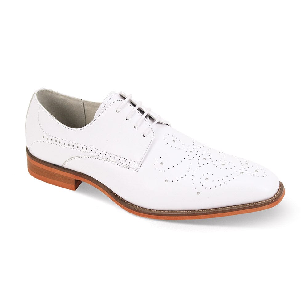 GIOVANNI LEATHER SHOES FT WHITE / 7 GIOVANNI LEATHER SHOES-JOEL