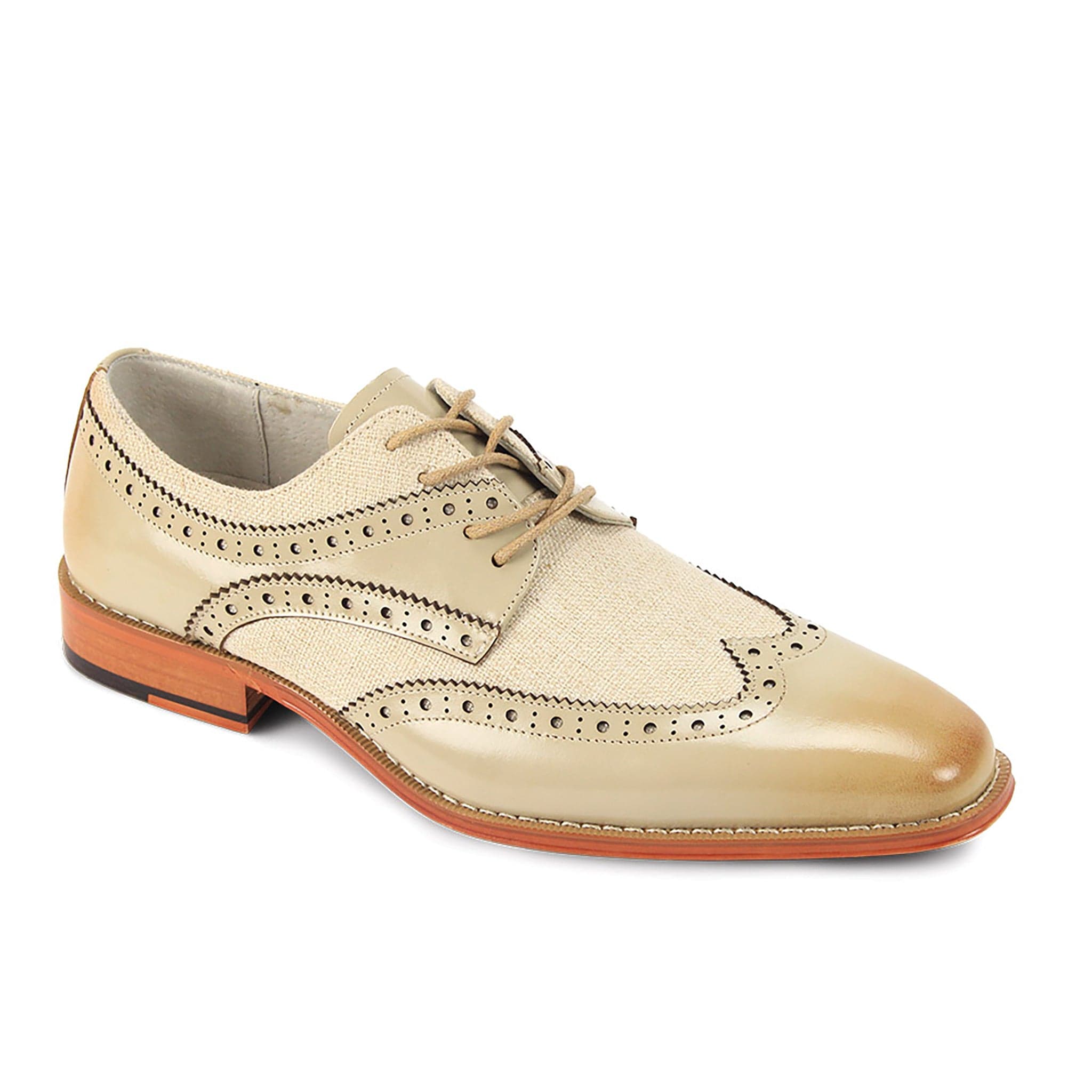 GIOVANNI LEATHER SHOES FT NAT/BGE / 8.5 GIOVANNI LEATHER SHOES-NICO