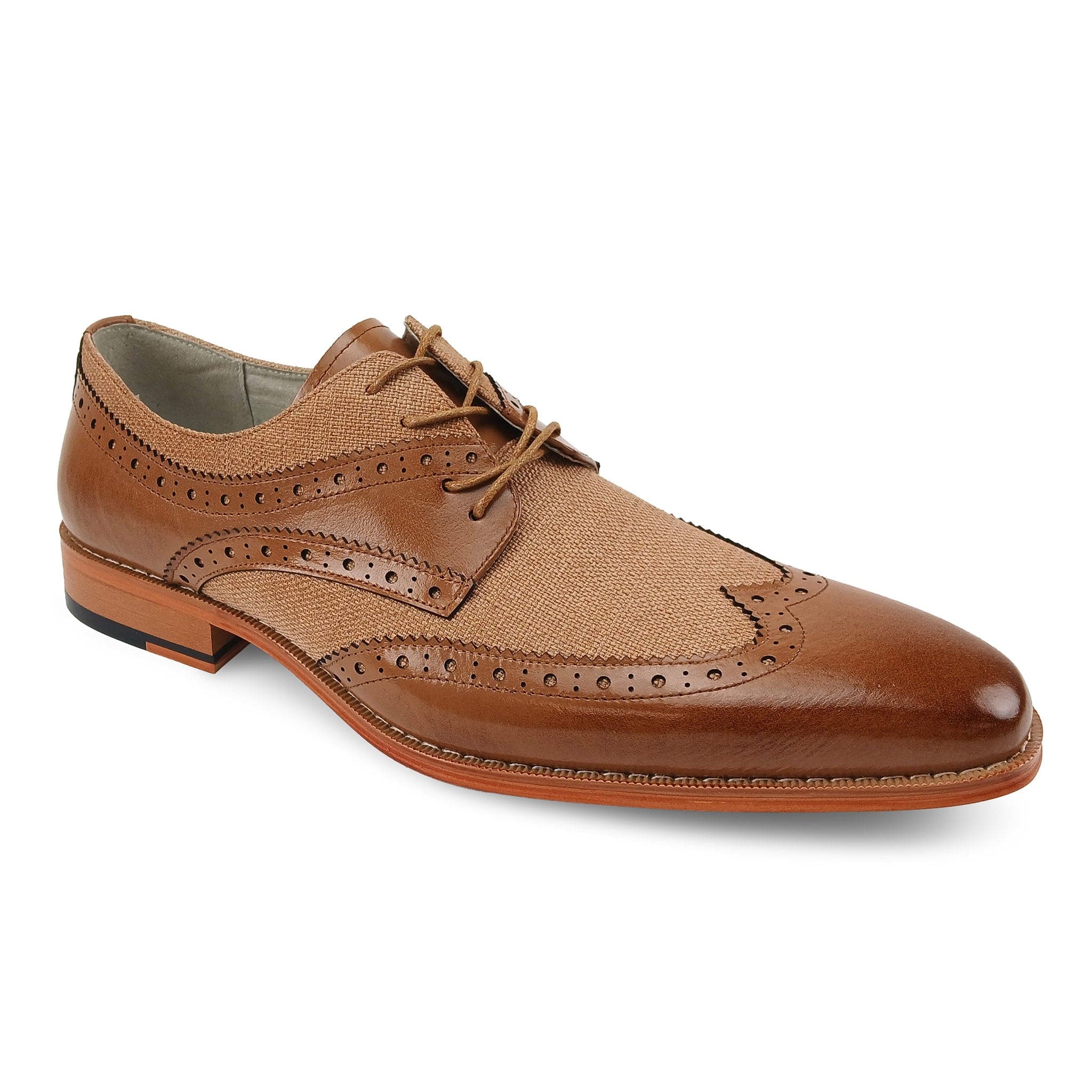 GIOVANNI LEATHER SHOES FT TAN / 8.5 GIOVANNI LEATHER SHOES-NICO