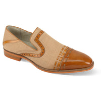 GIOVANNI LEATHER SHOES FT TAN / 7 GIOVANNI LEATHER SHOES-PARKER