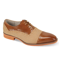 GIOVANNI LEATHER SHOES FT TAN / 7 GIOVANNI LEATHER SHOES-REED