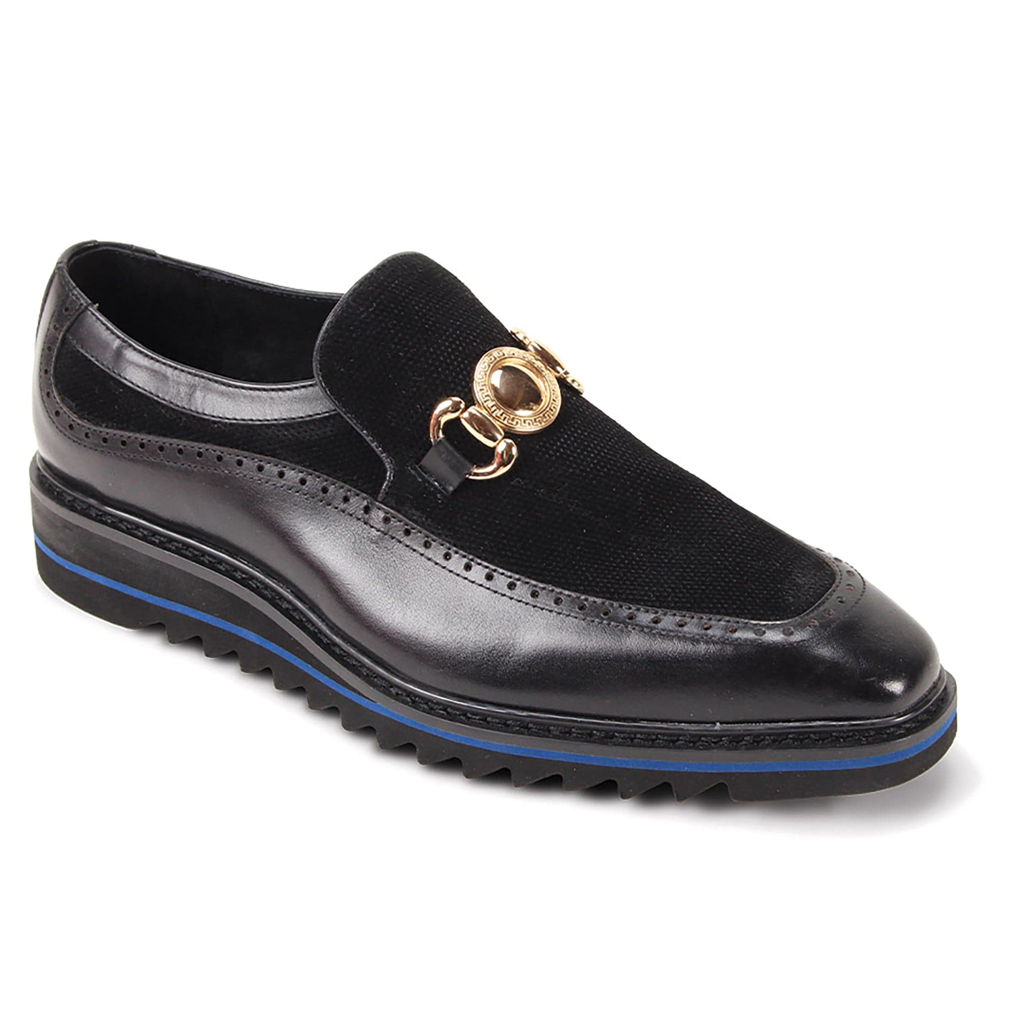 GIOVANNI LEATHER SHOES FT BLACK / 8.5 GIOVANNI LEATHER SHOES-ROGER