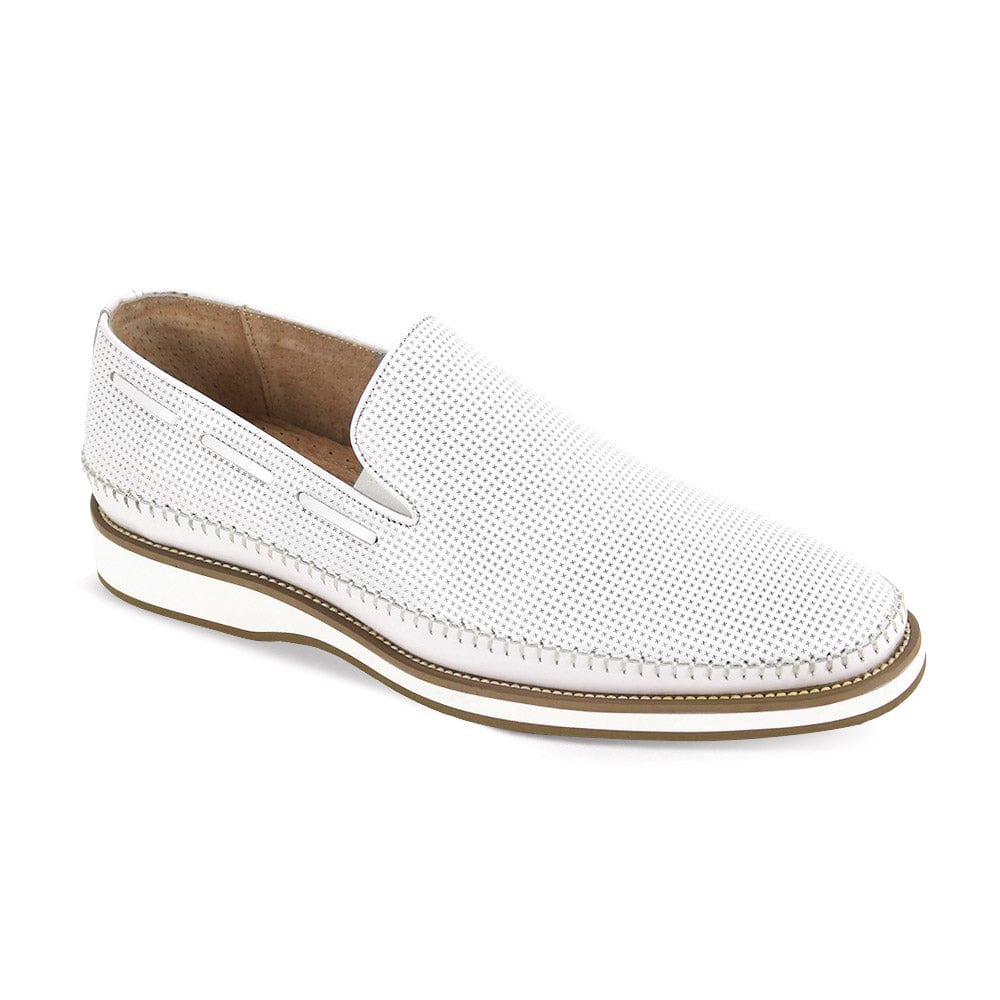 GIOVANNI LEATHER SHOES FT WHITE / 8 GIOVANNI LEATHER SHOES-SID