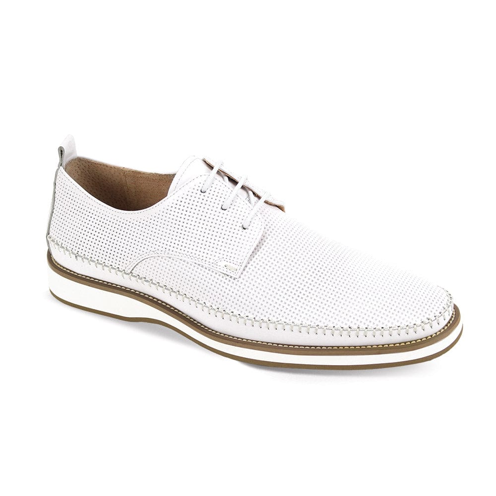 GIOVANNI LEATHER SHOES FT WHITE / 8 GIOVANNI LEATHER SHOES-STAN