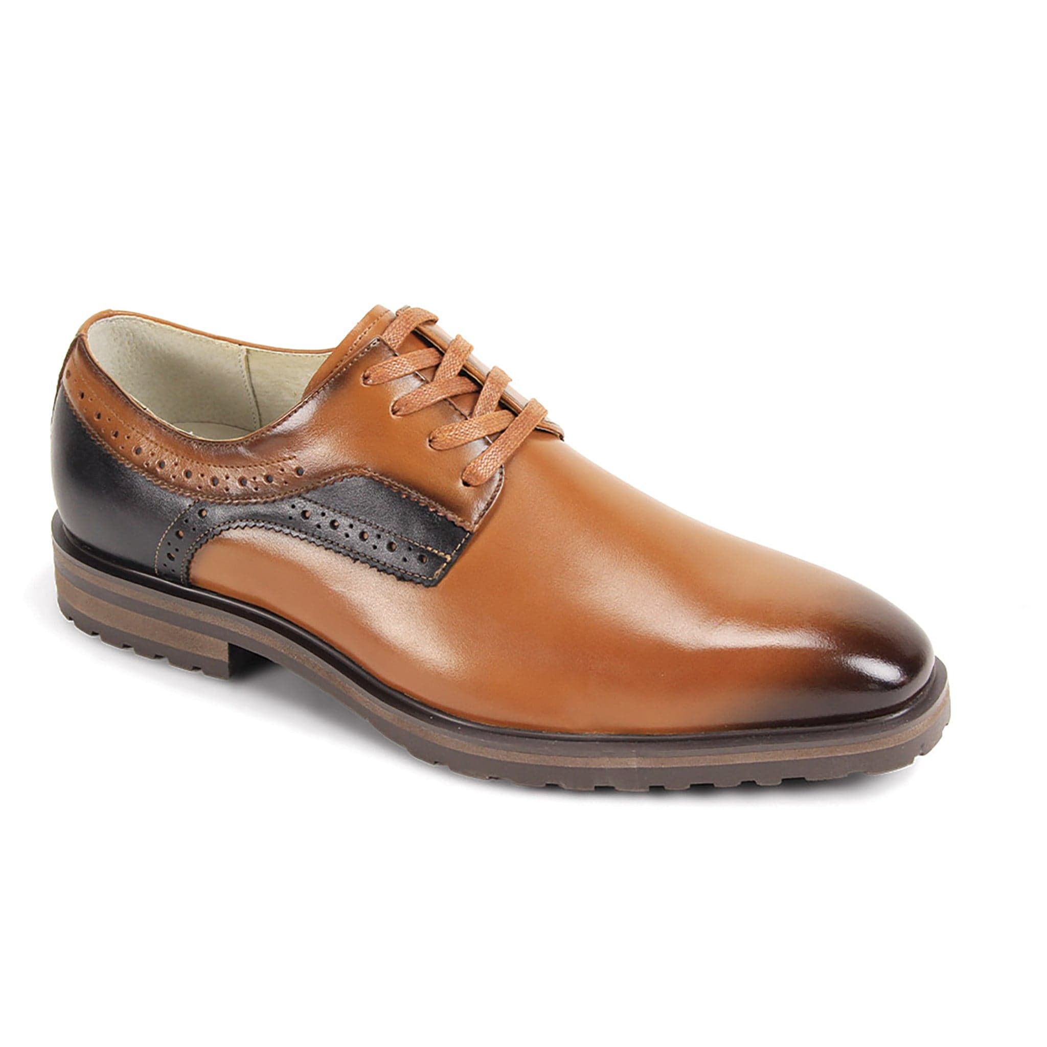 GIOVANNI LEATHER SHOES FT TAN / 12 GIOVANNI LEATHER SHOES-STEF