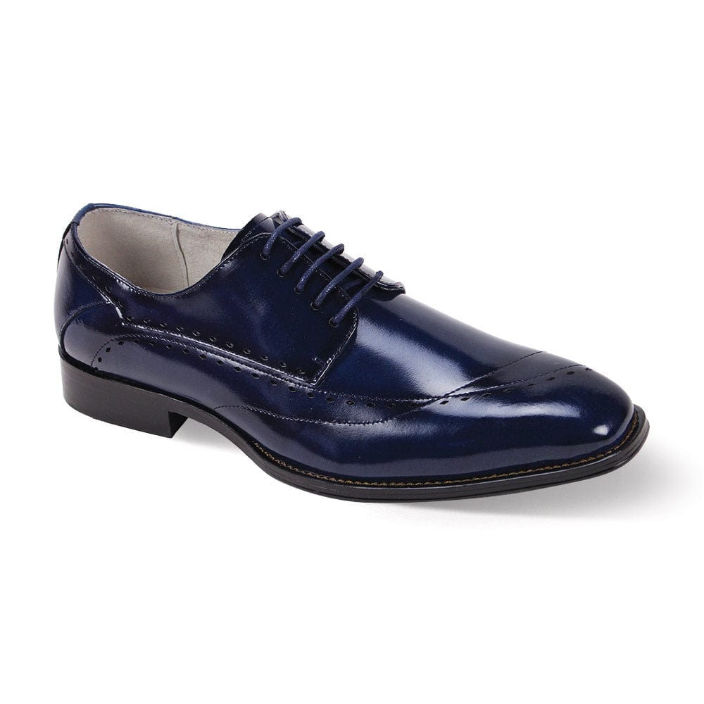 GIOVANNI LEATHER SHOES FT BLUE / 8 GIOVANNI LEATHER SHOES-TRISTON