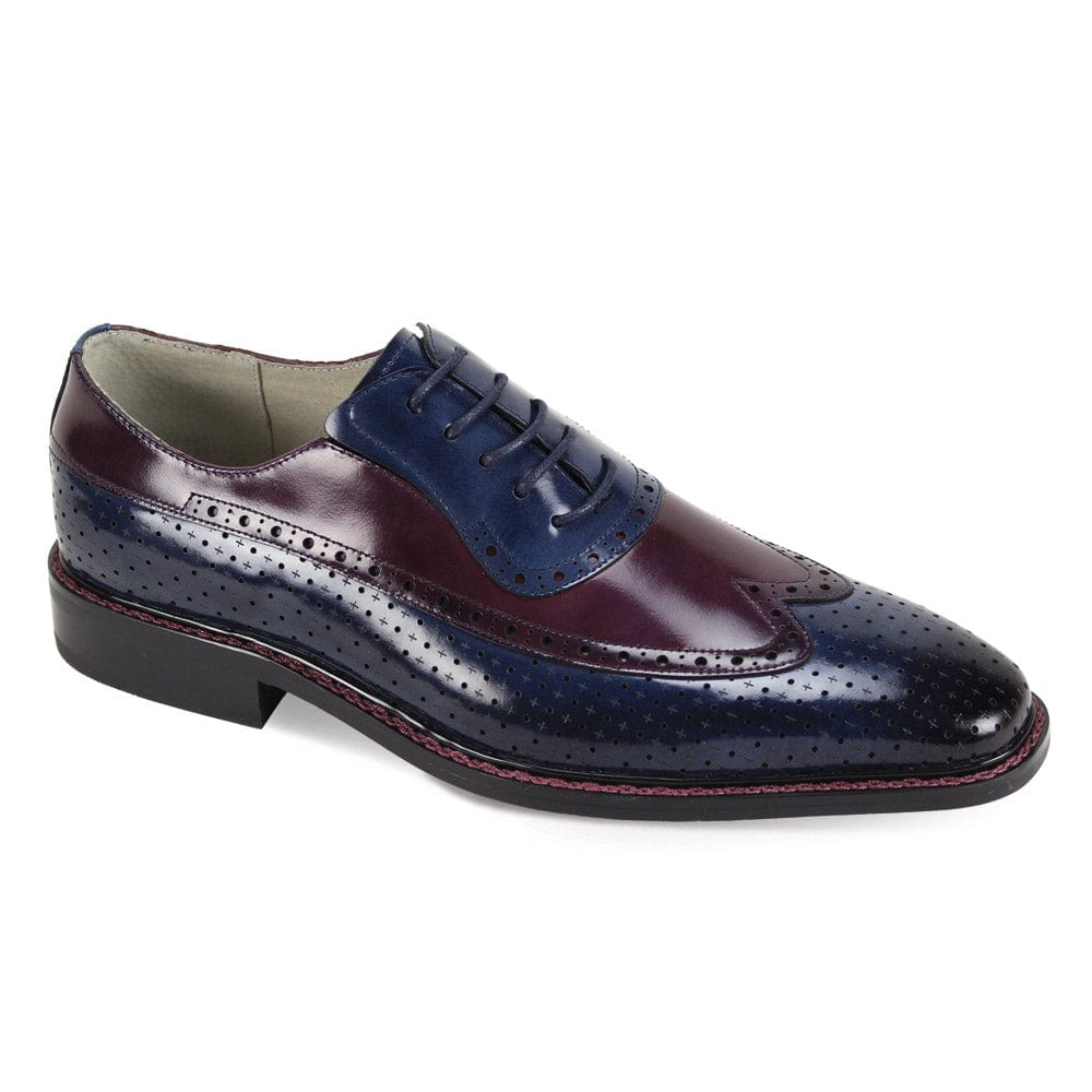 GLOBE FOOTWEAR F T BLU/BURG / 9.0 GIOVANNI LEATHER SHOES/Rio