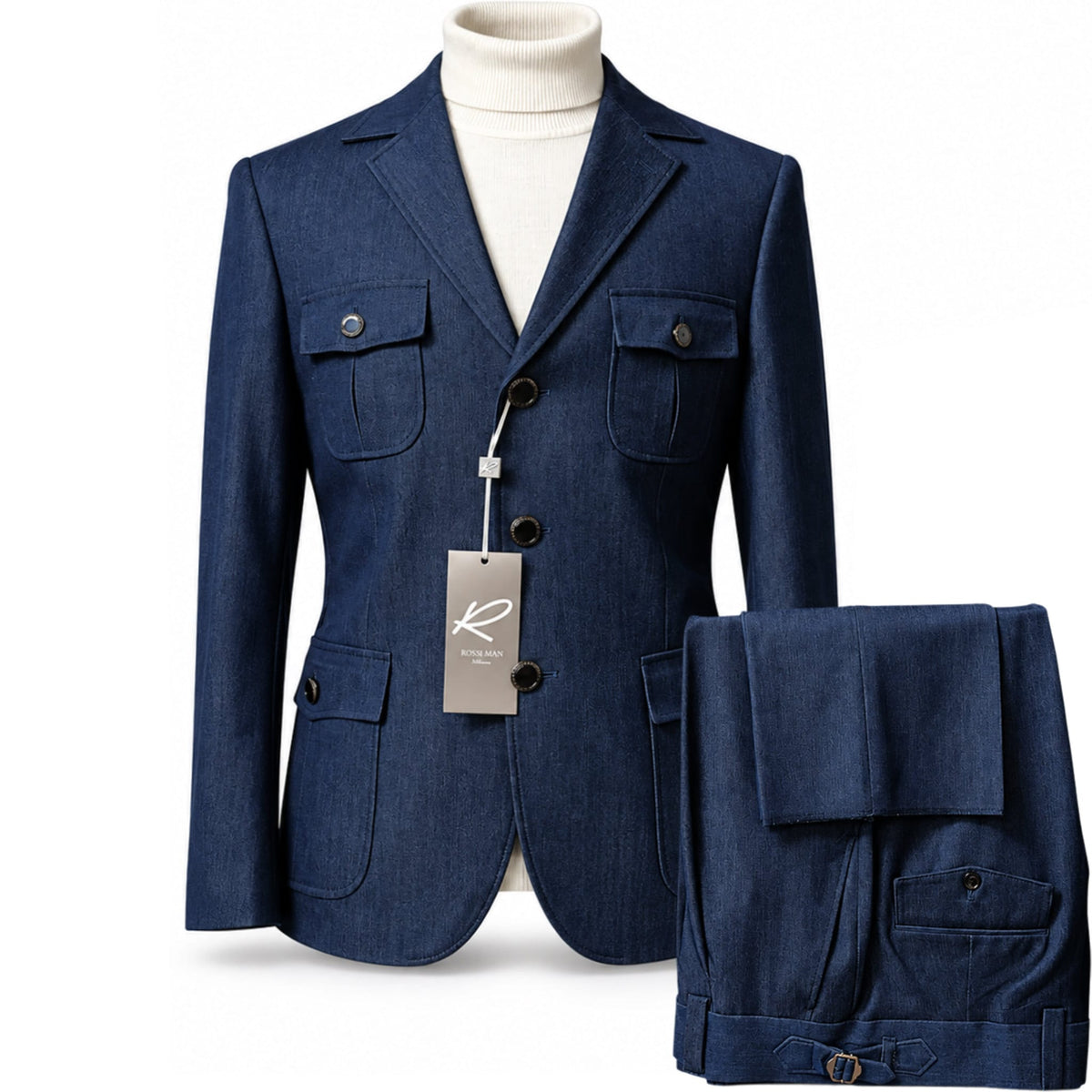 GR CLOTHING GRP DBA ROSSI O F L RM1984 / MED Rossi Man LORD Premium Men’s Suit