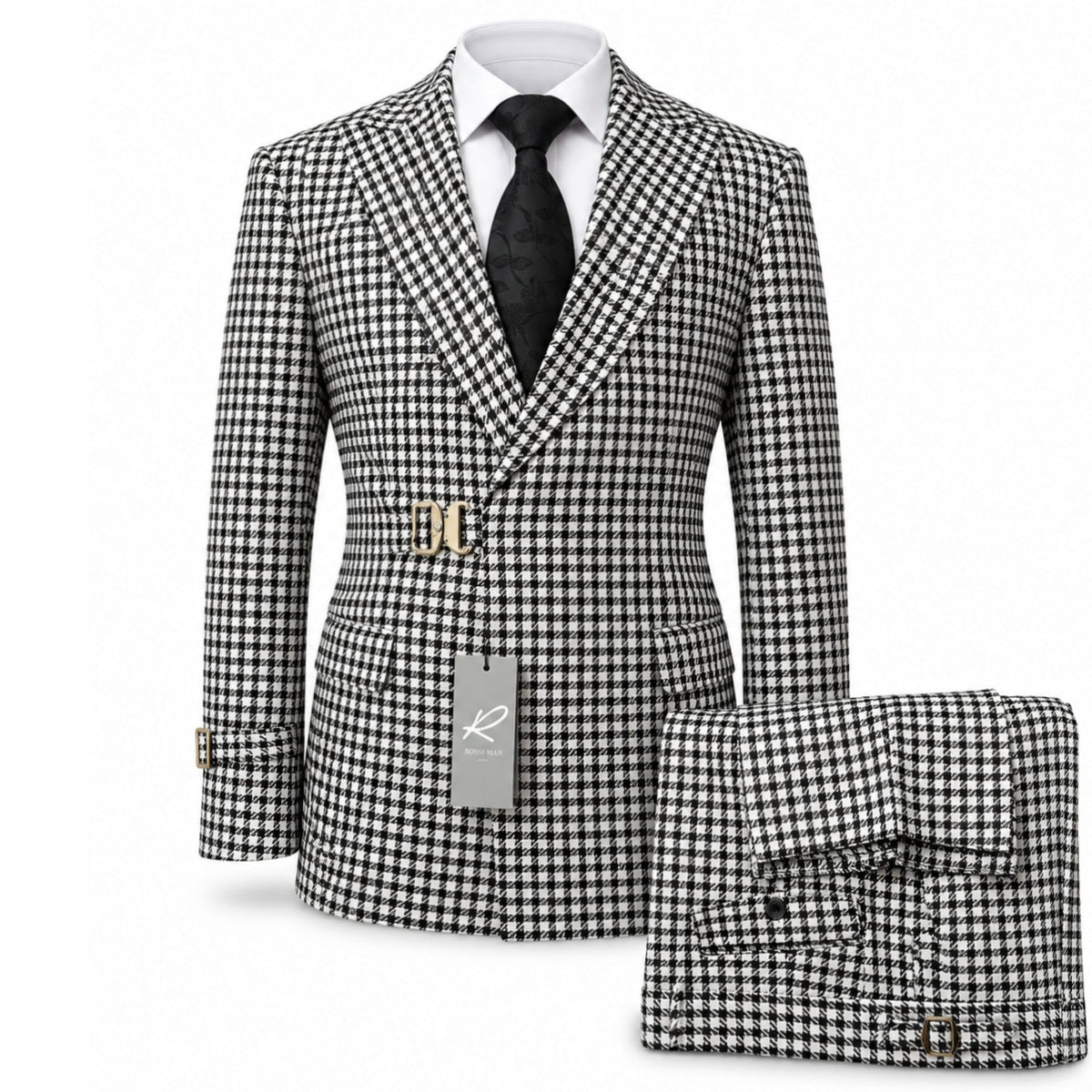 GR CLOTHING GRP DBA ROSSI U D HST2076 / 40R Rossi Man PRINCE 2pcs Suits