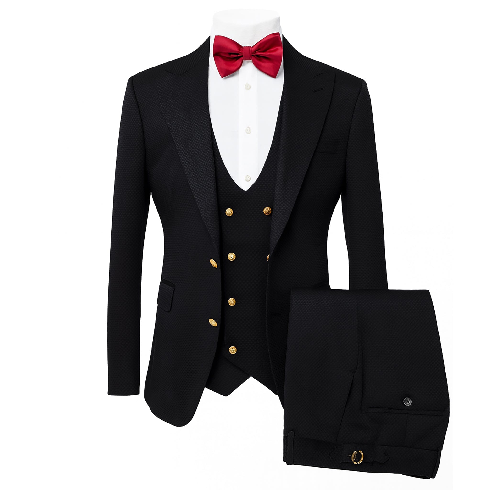 GR CLOTHING GRP DBA ROSSI U SM BLK1751 / 40 REG BOND BY ROSSI MAN/Bond