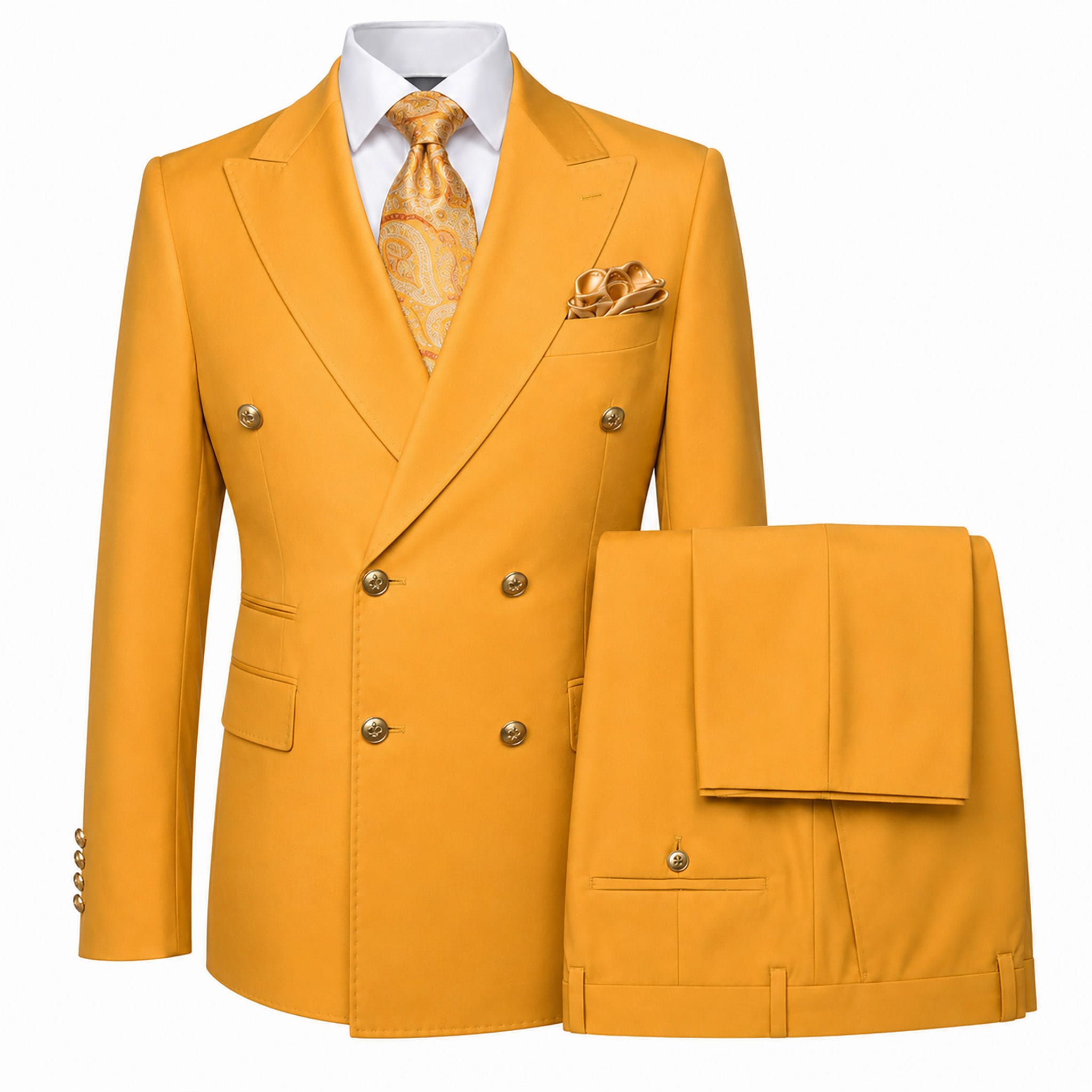 GR CLOTHING GRP DBA ROSSI U SM RM1772 / 34 REG MILANO DOUBLE BREASTED/ROSSI MAN/SOLID
