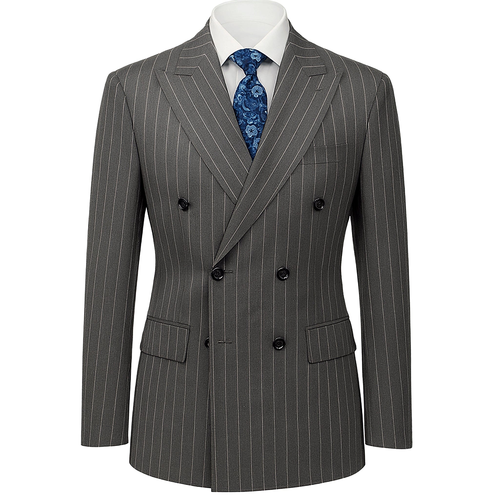 GR CLOTHING GRP DBA ROSSI U SM MILANO DOUBLE BREASTED SUIT