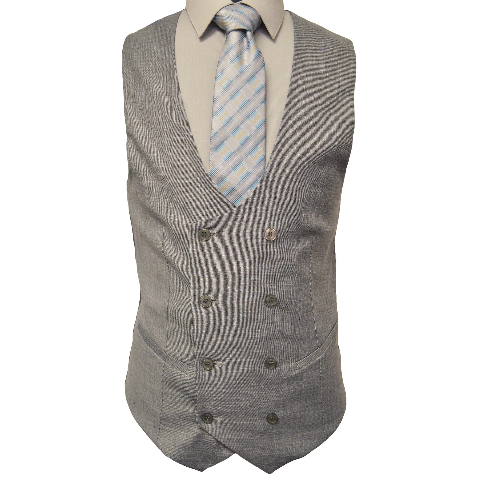 GR CLOTHING GRP DBA ROSSI U SS MAX VESTED SUIT by Rossi Man