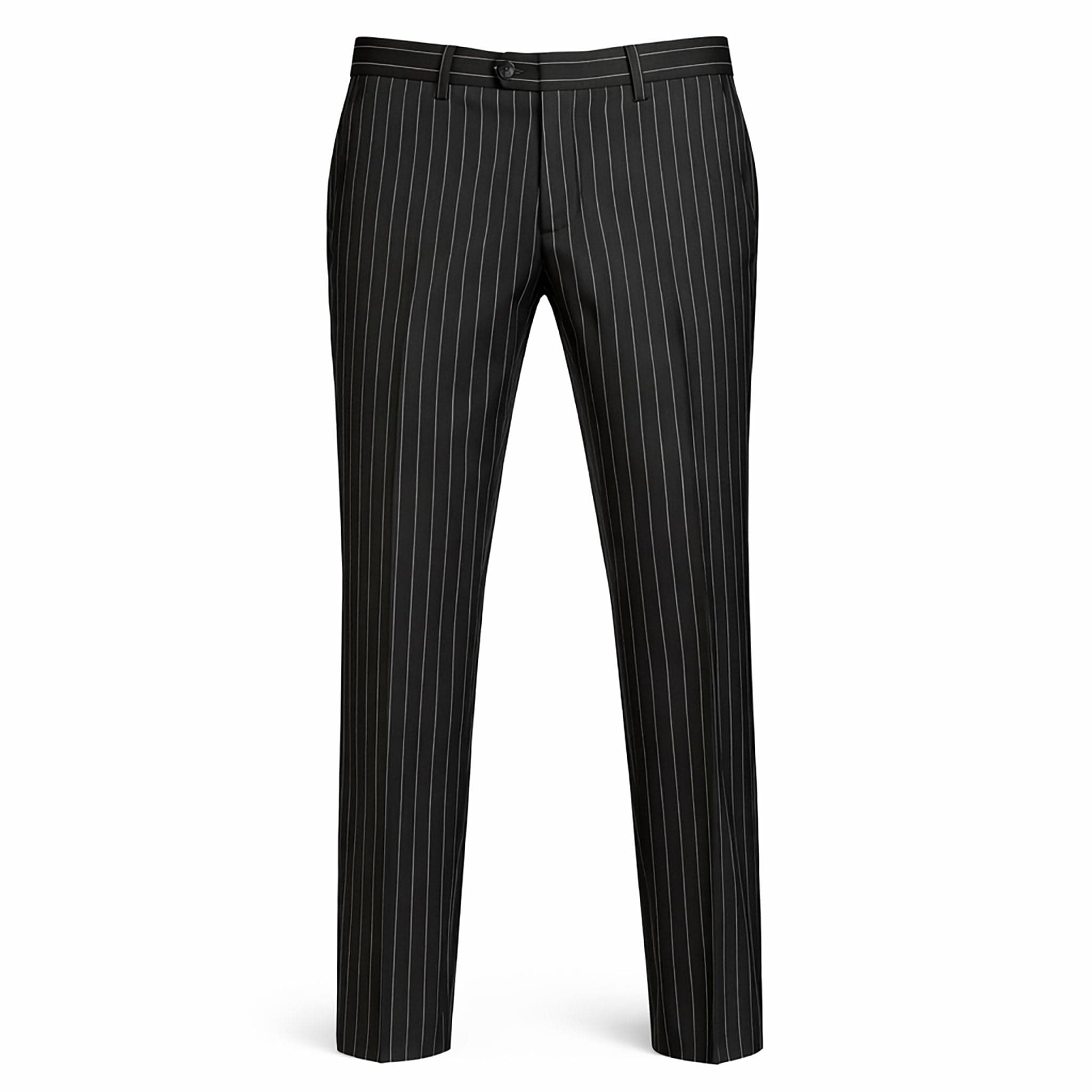 GR CLOTHING GRP DBA ROSSI XTUS Rossiman Premium Pinstripe Tuxedo 3 Piece Suit/Smoking R