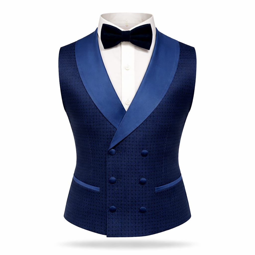 GR CLOTHING GRP DBA ROSSI XTUS Rossiman Premium Pinstripe Tuxedo 3 Piece Suit/Smoking R