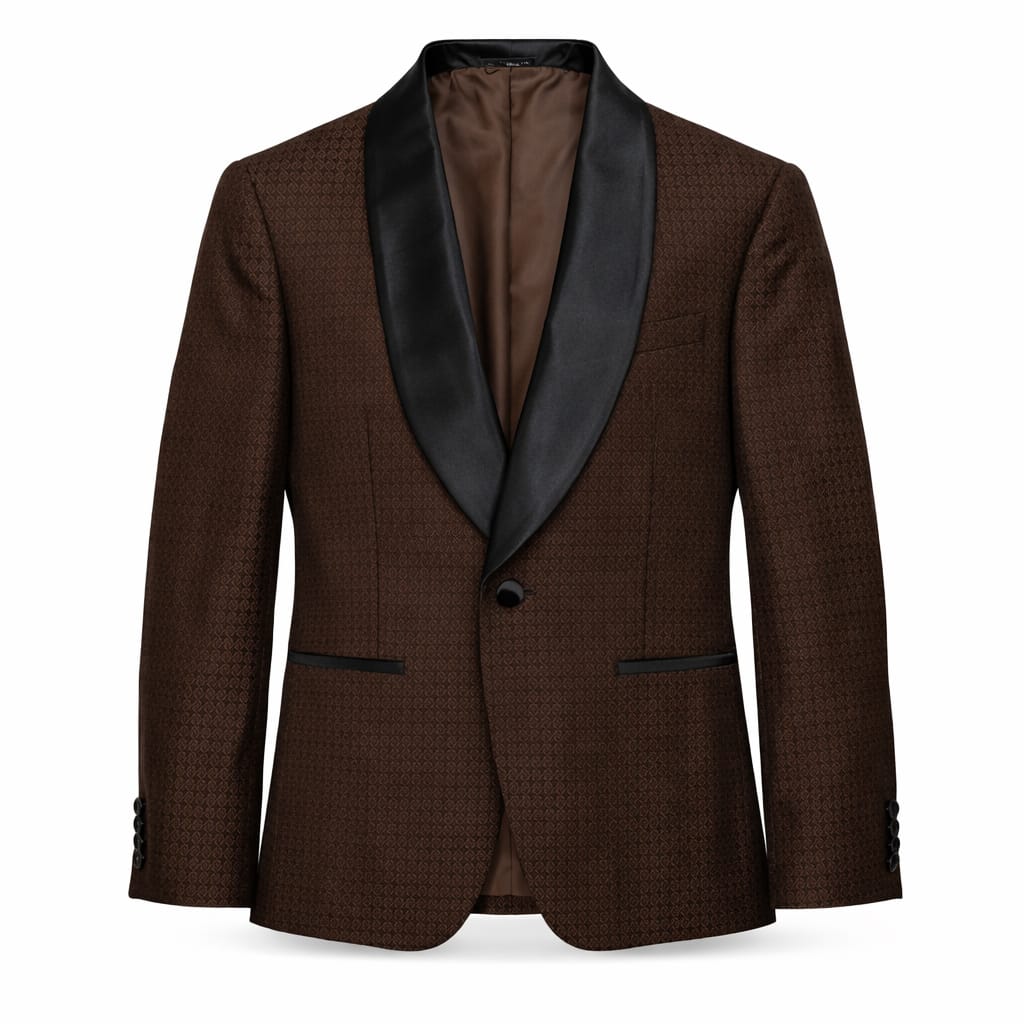 GR CLOTHING GRP DBA ROSSI XTUS Rossiman Premium Pinstripe Tuxedo 3 Piece Suit/Smoking R