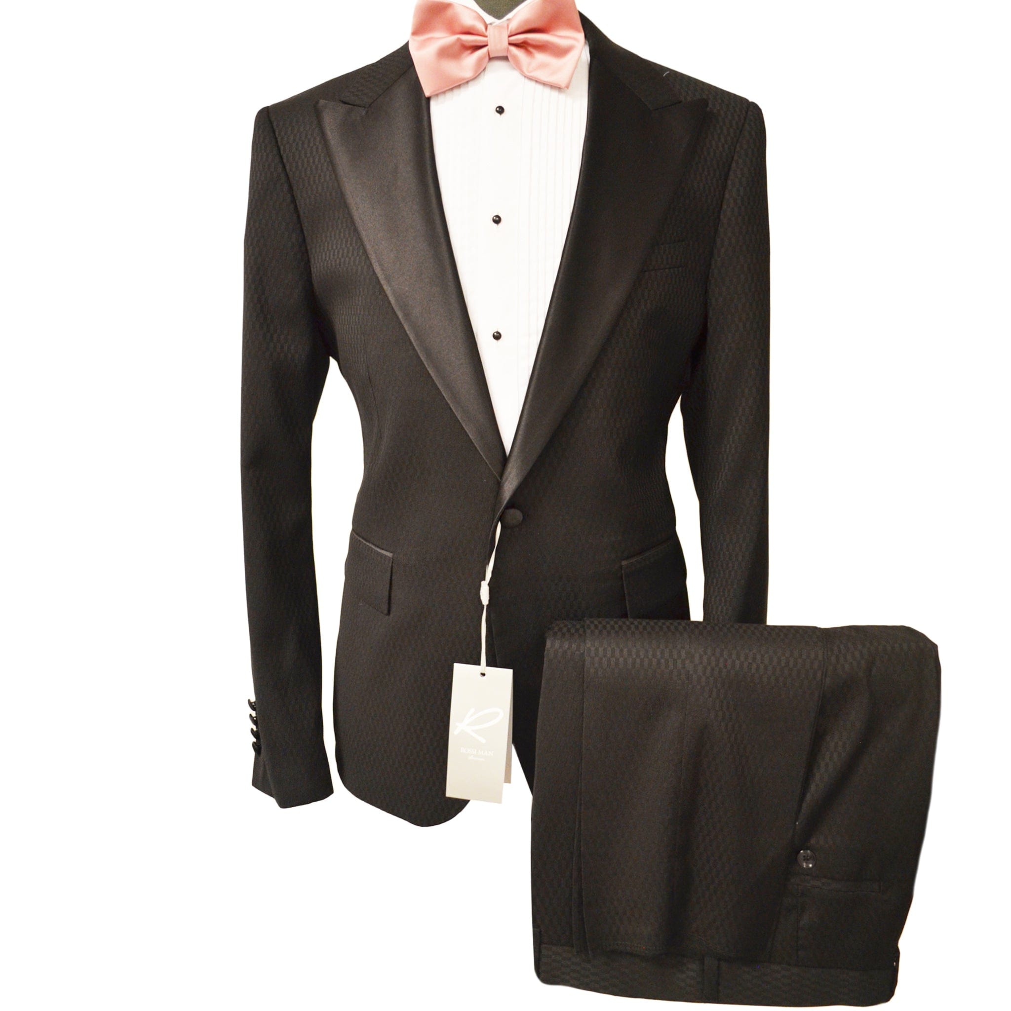 GR CLOTHING GRP DBA ROSSI XTUS RM1925 / 4XLG ROSSIMAN TAILORED-FIT TUXEDO/LUKE
