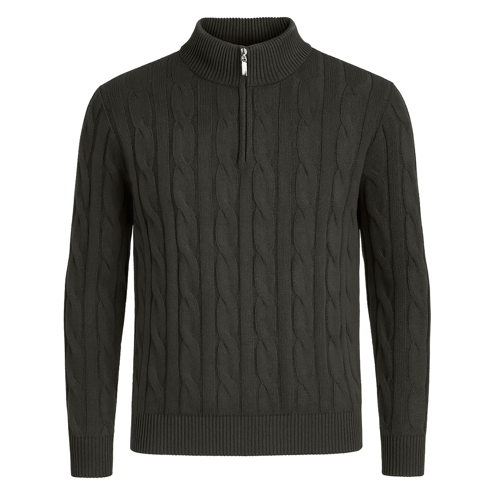 MADE IN TURKEY K S CHARCOOL / M MILANO EXCLUSIVE SWEATER-M35017