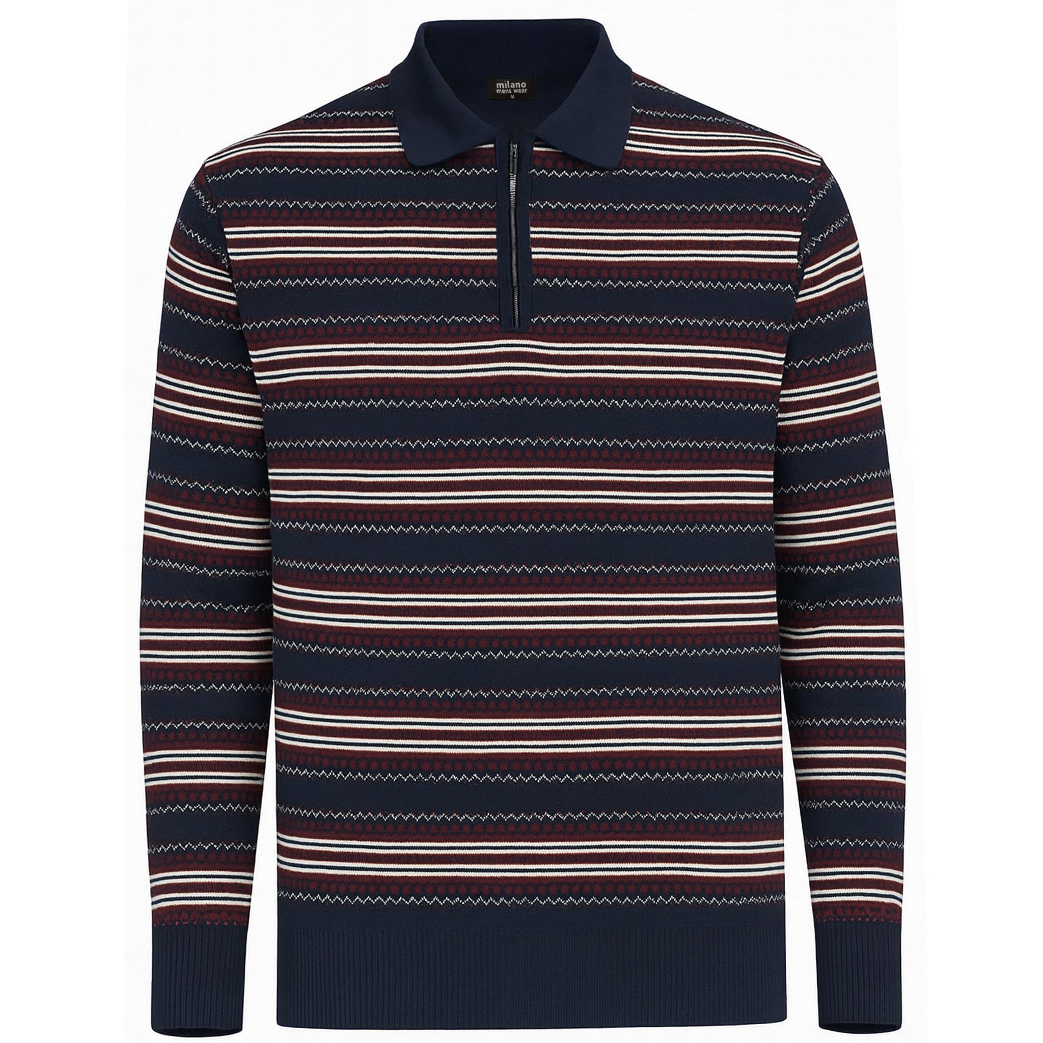 MADE IN TURKEY T PL NVY / M MILANO EXCLUSIVE KNIT-M35048