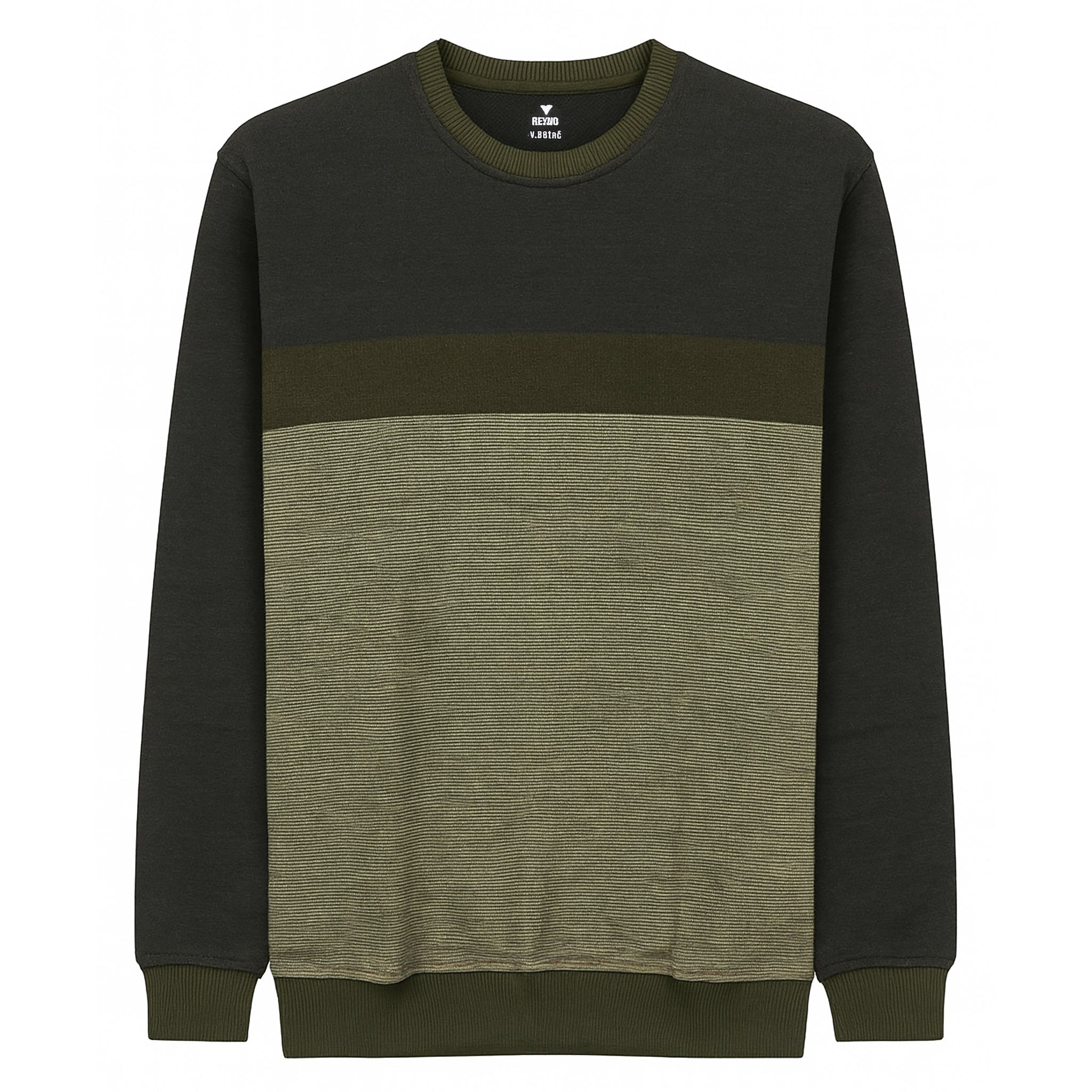 MADE IN TURKEY T PL Olive / M Sylank Men’s Sweater-Crew neck